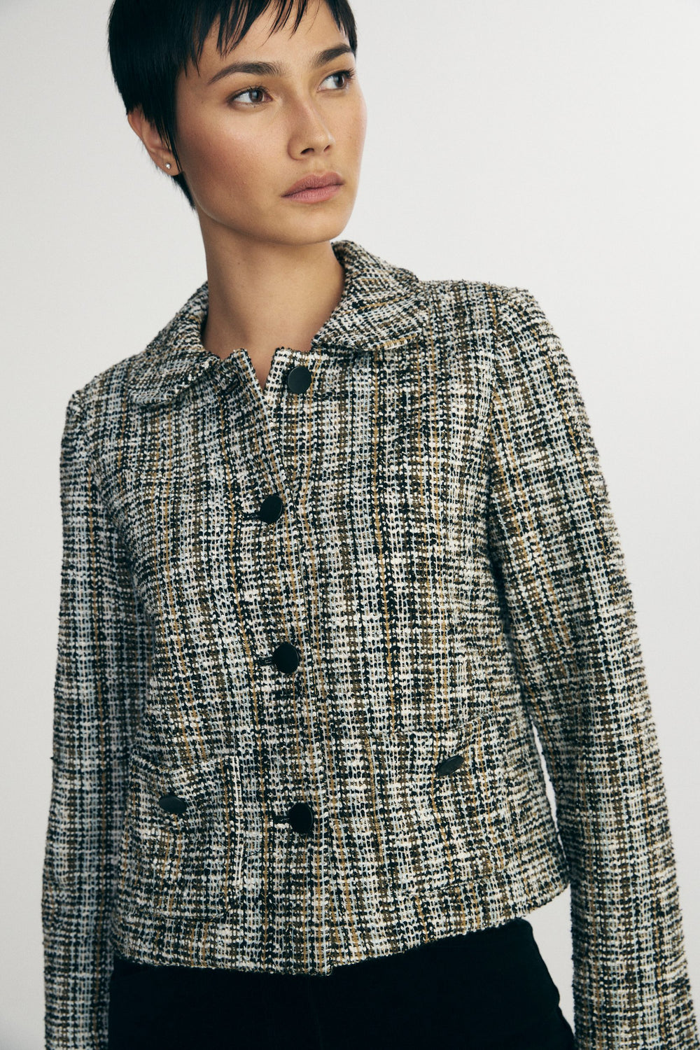 Short stretch blazer