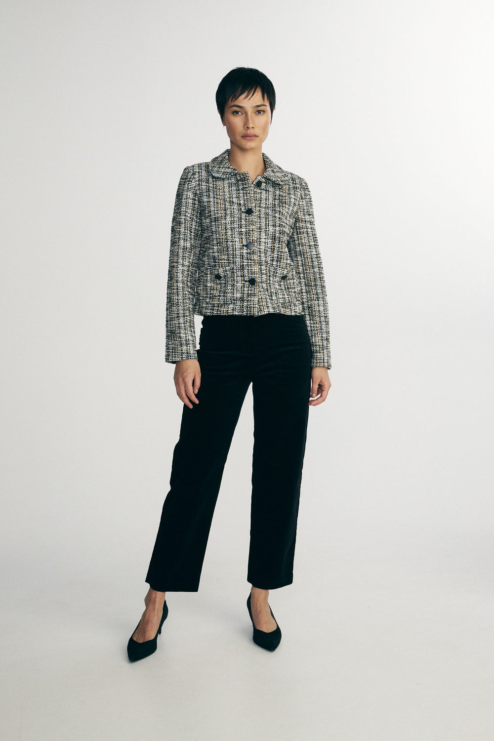 Short stretch blazer