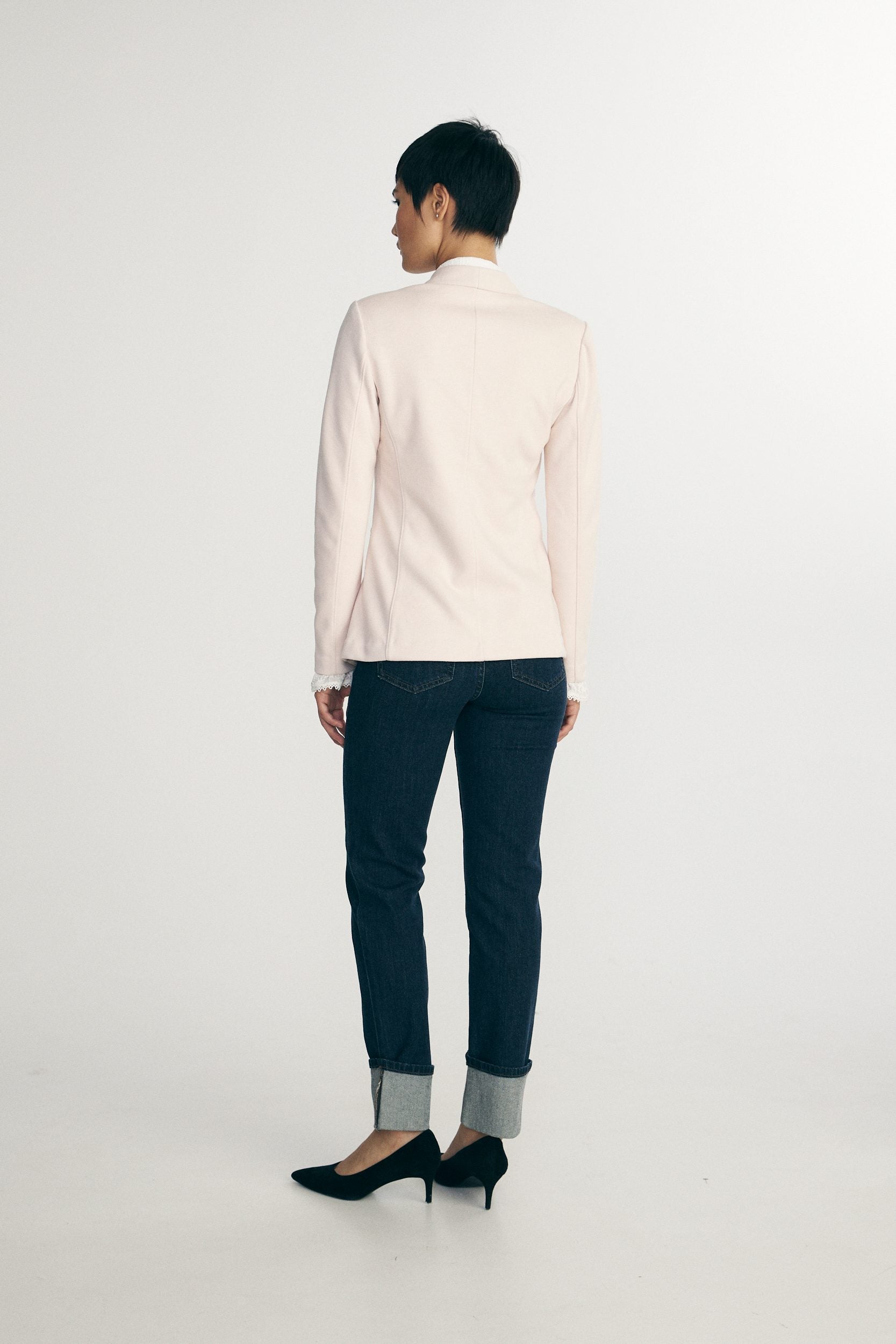 Fitted stretch blazer