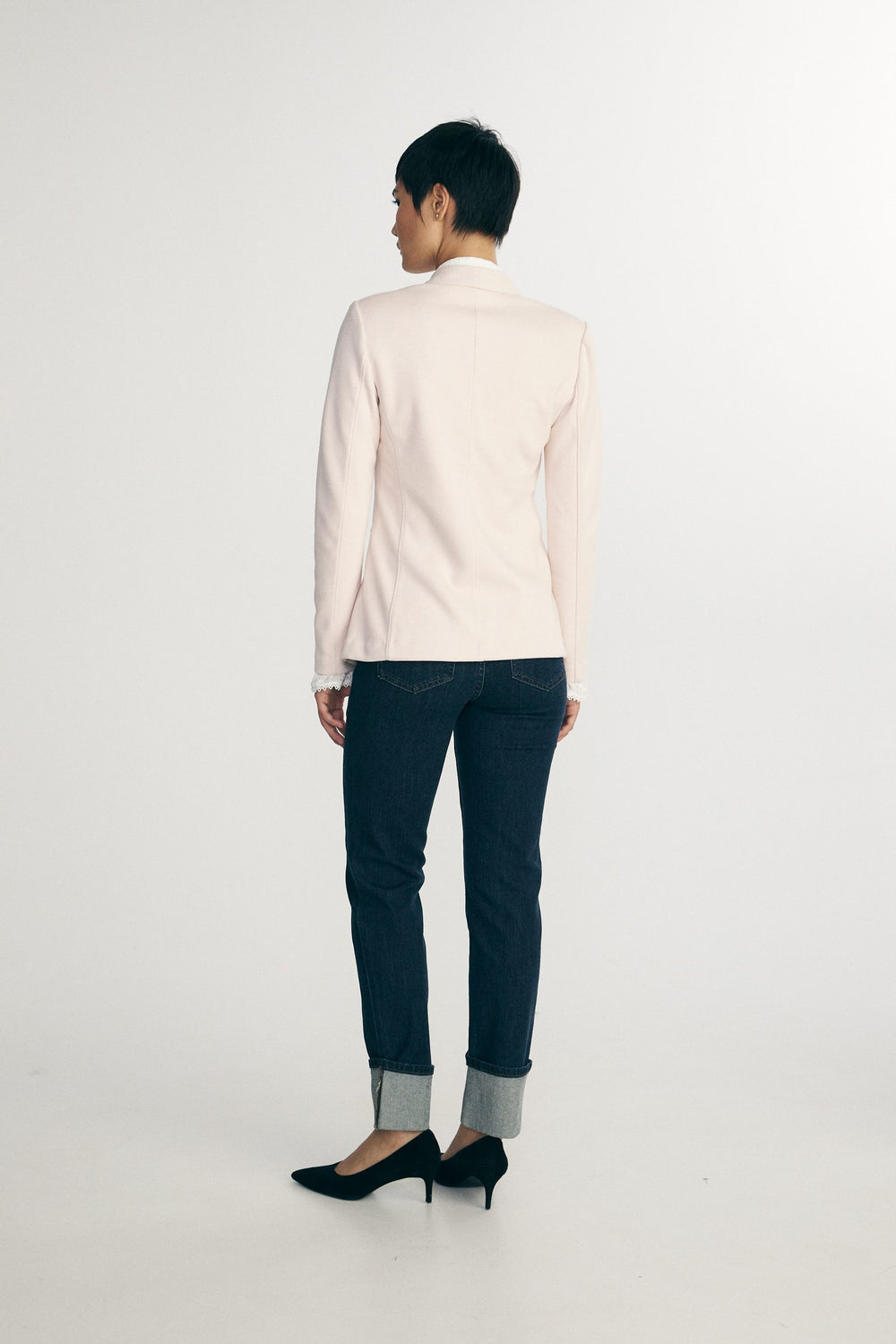 Fitted stretch blazer
