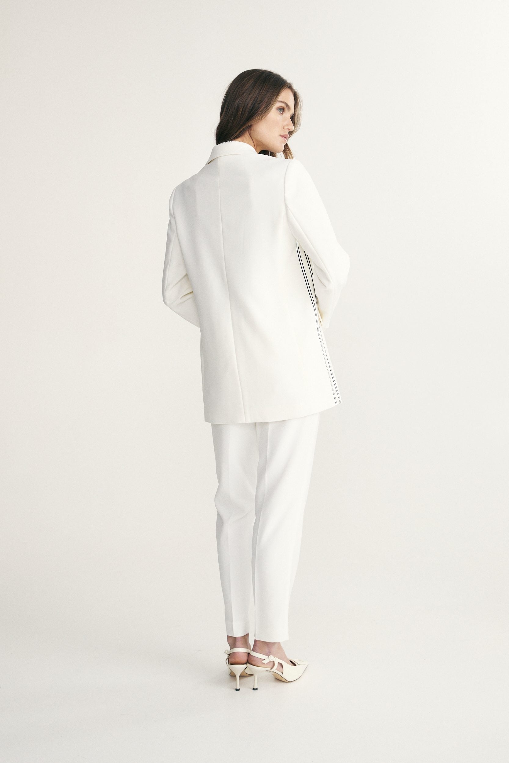 Veston ample avec ruban