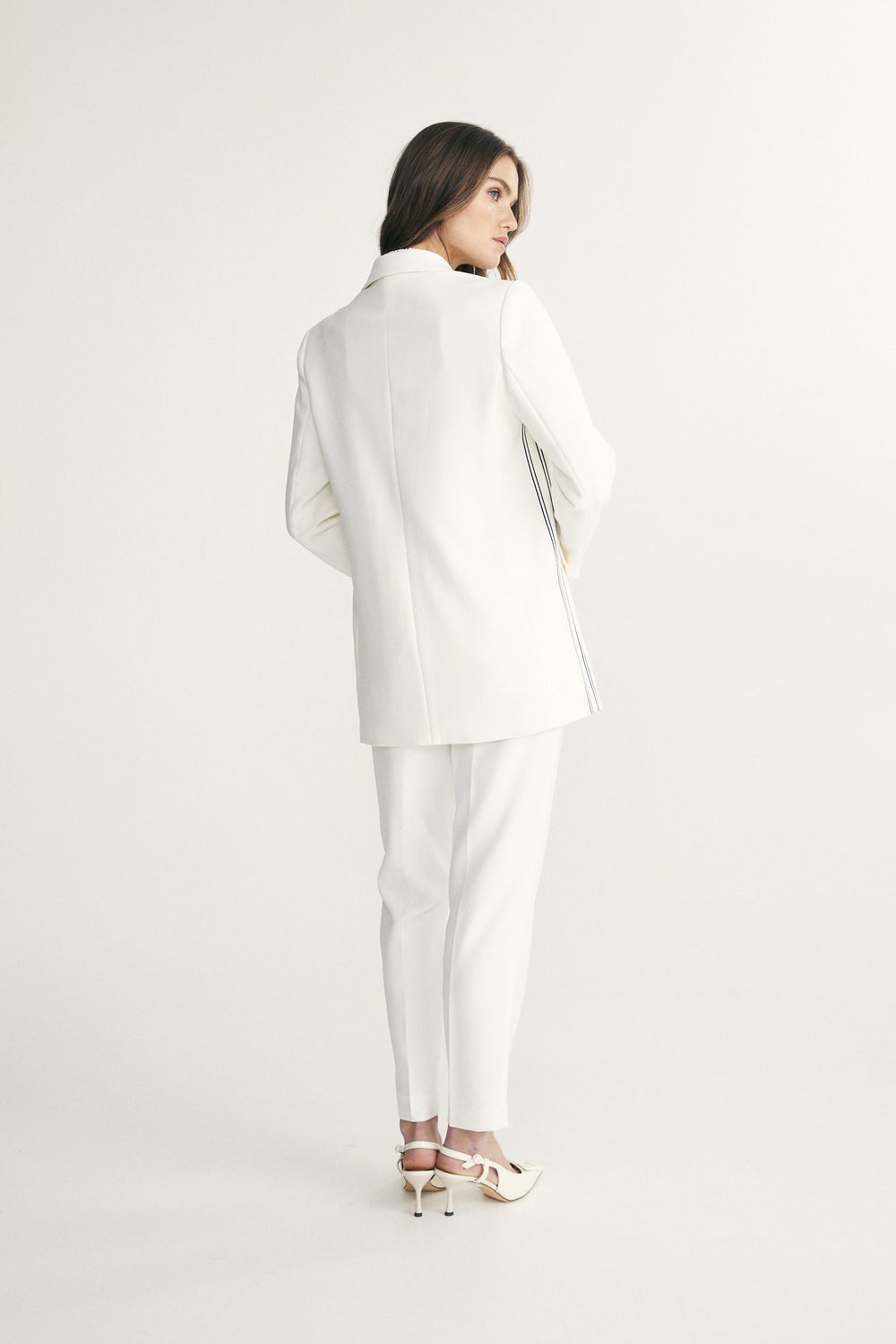 Veston ample avec ruban