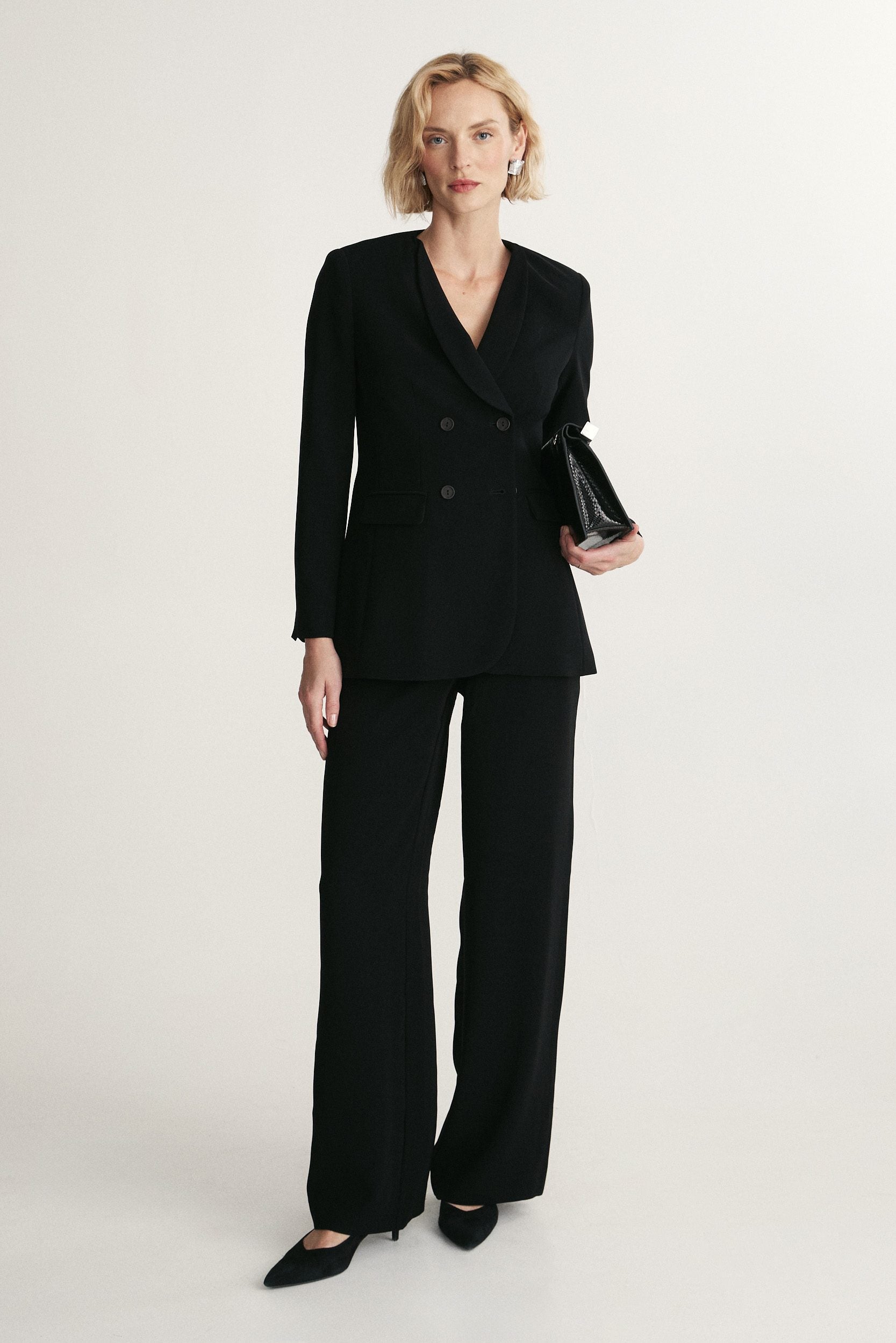 Double breast Fitted blazer
