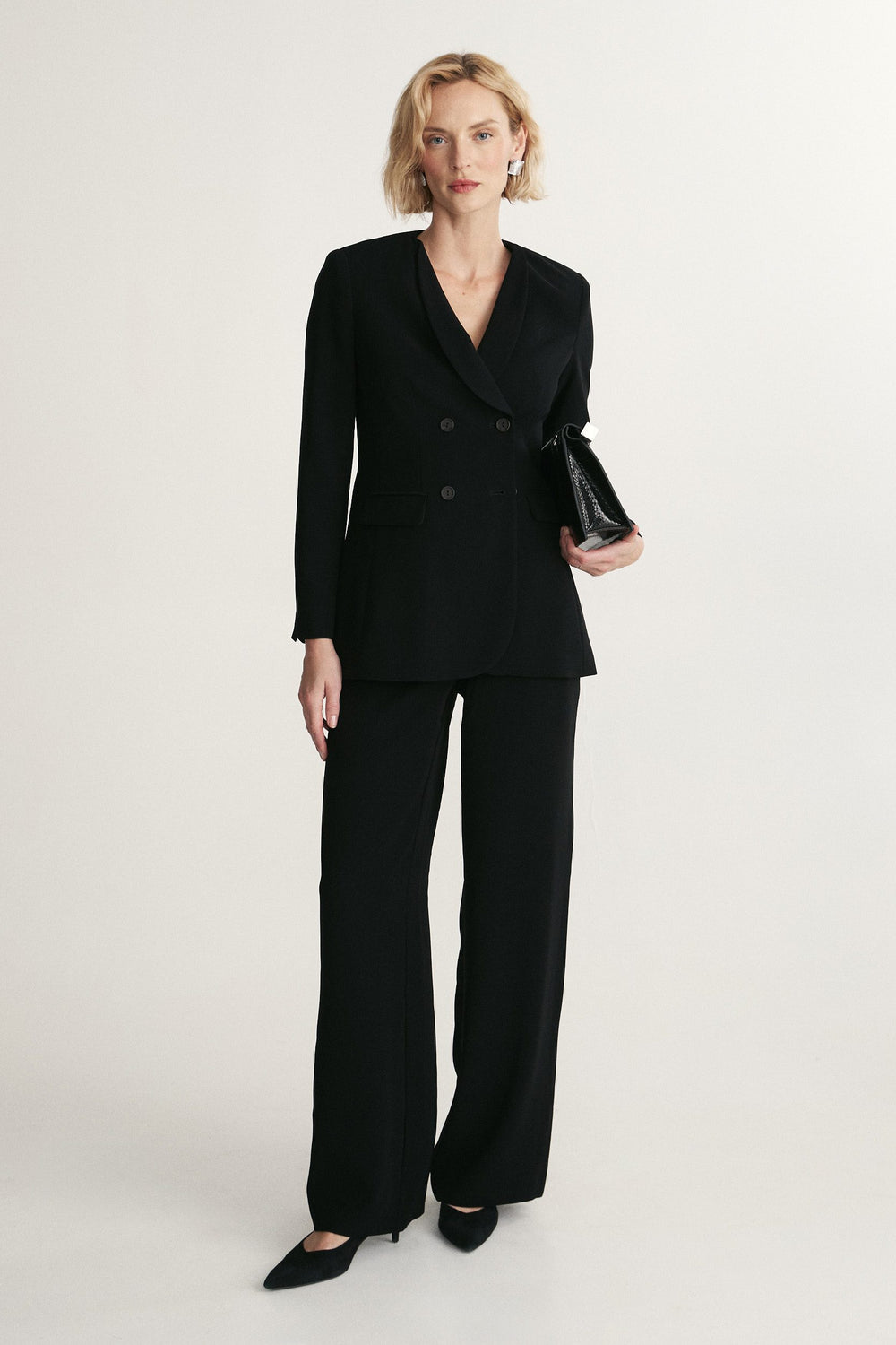 Double breast Fitted blazer