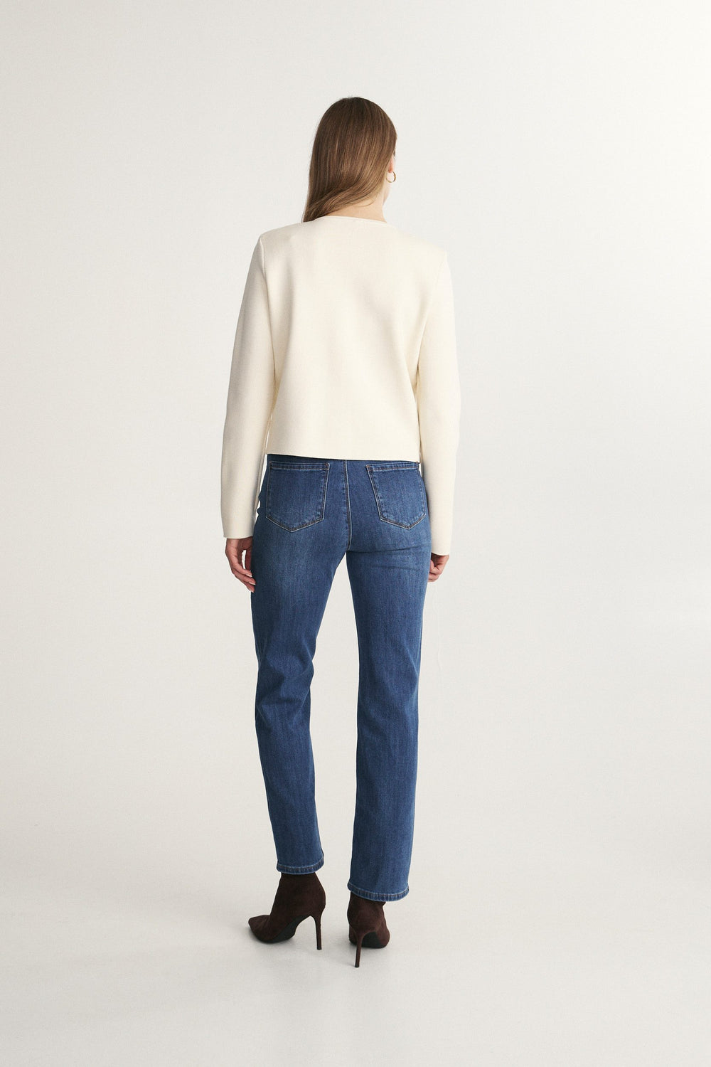 Knit blazer