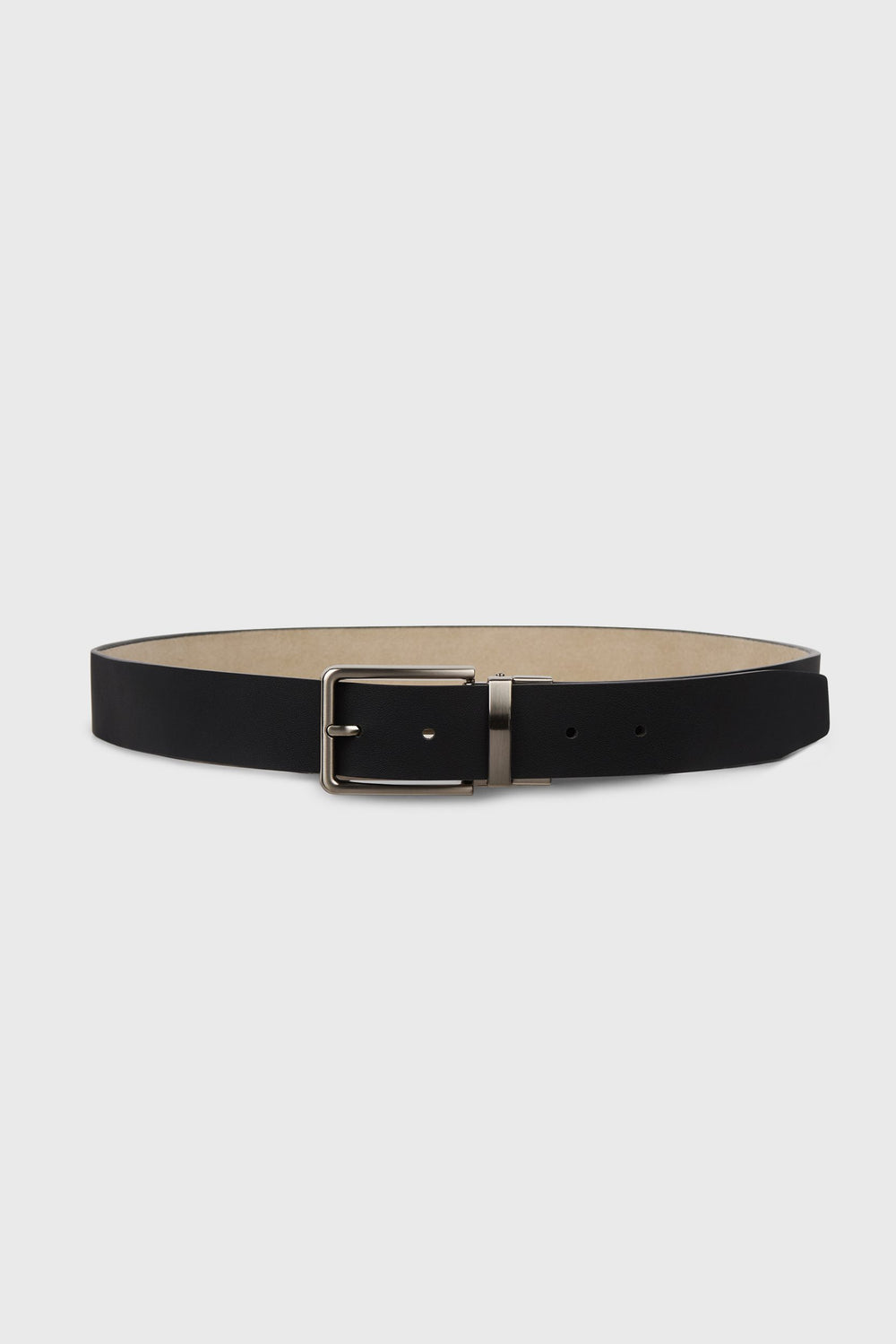 Ceinture réversible suède et cuir