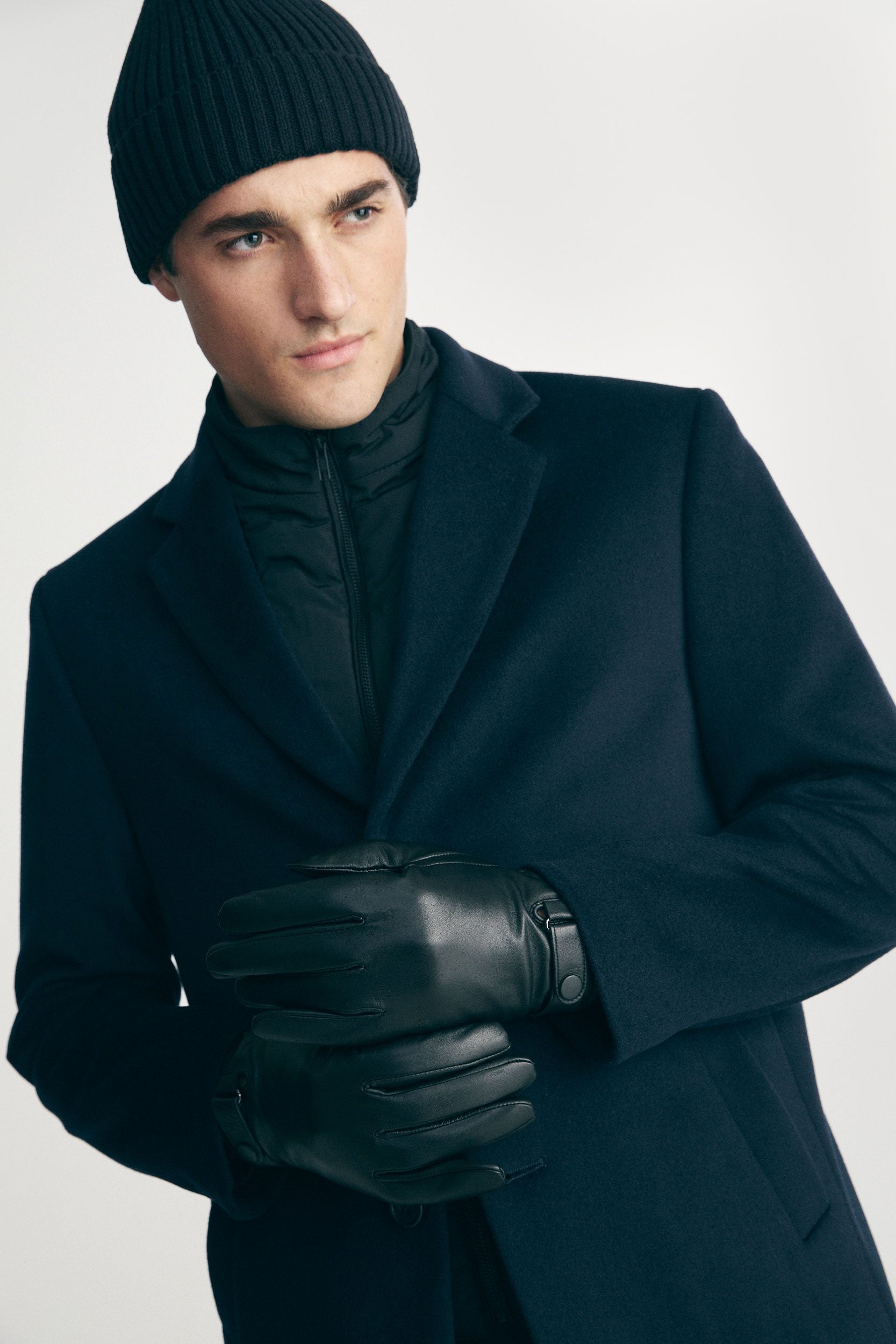 Gants en cuir