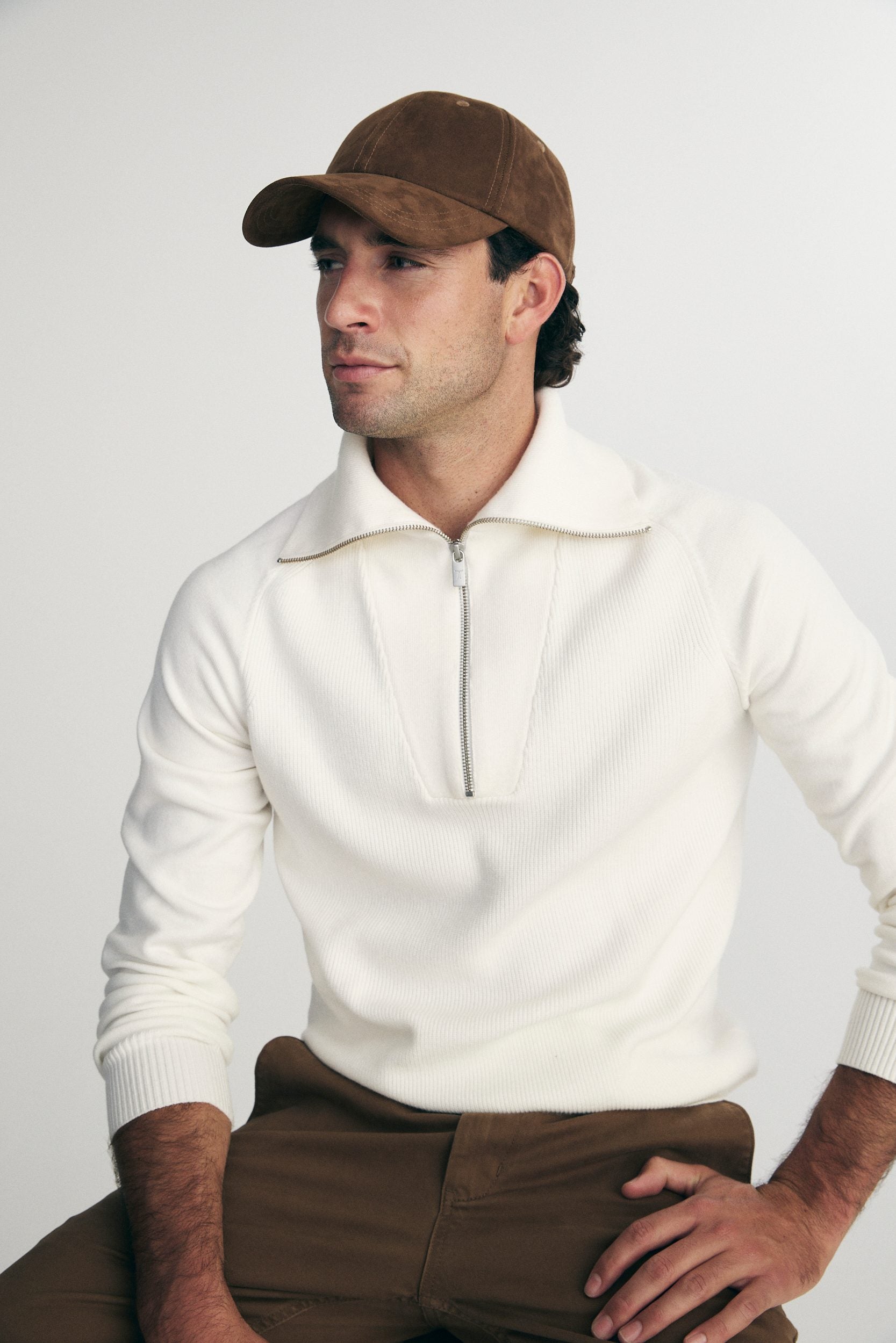 Corduroy cap