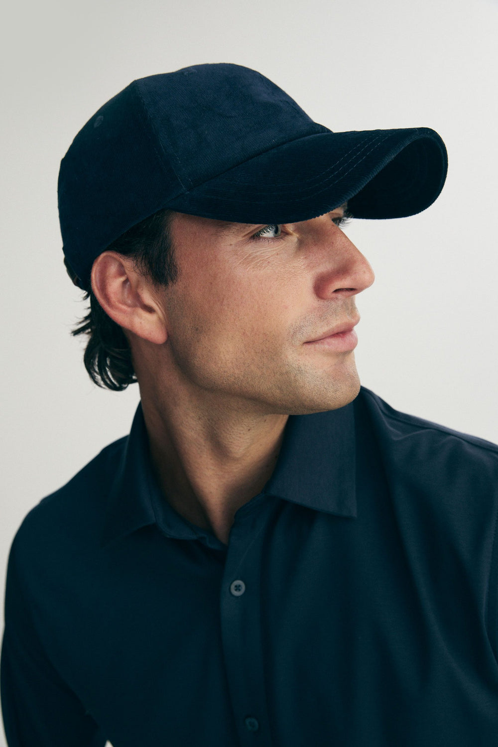 Corduroy cap
