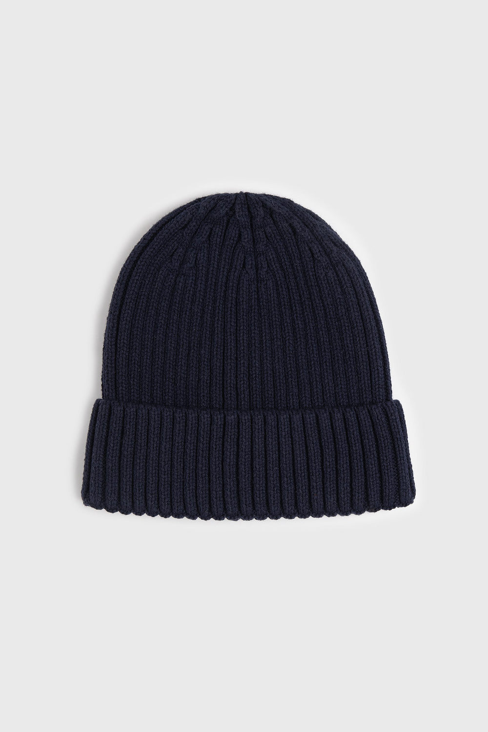 Tuque en tricot côtelé