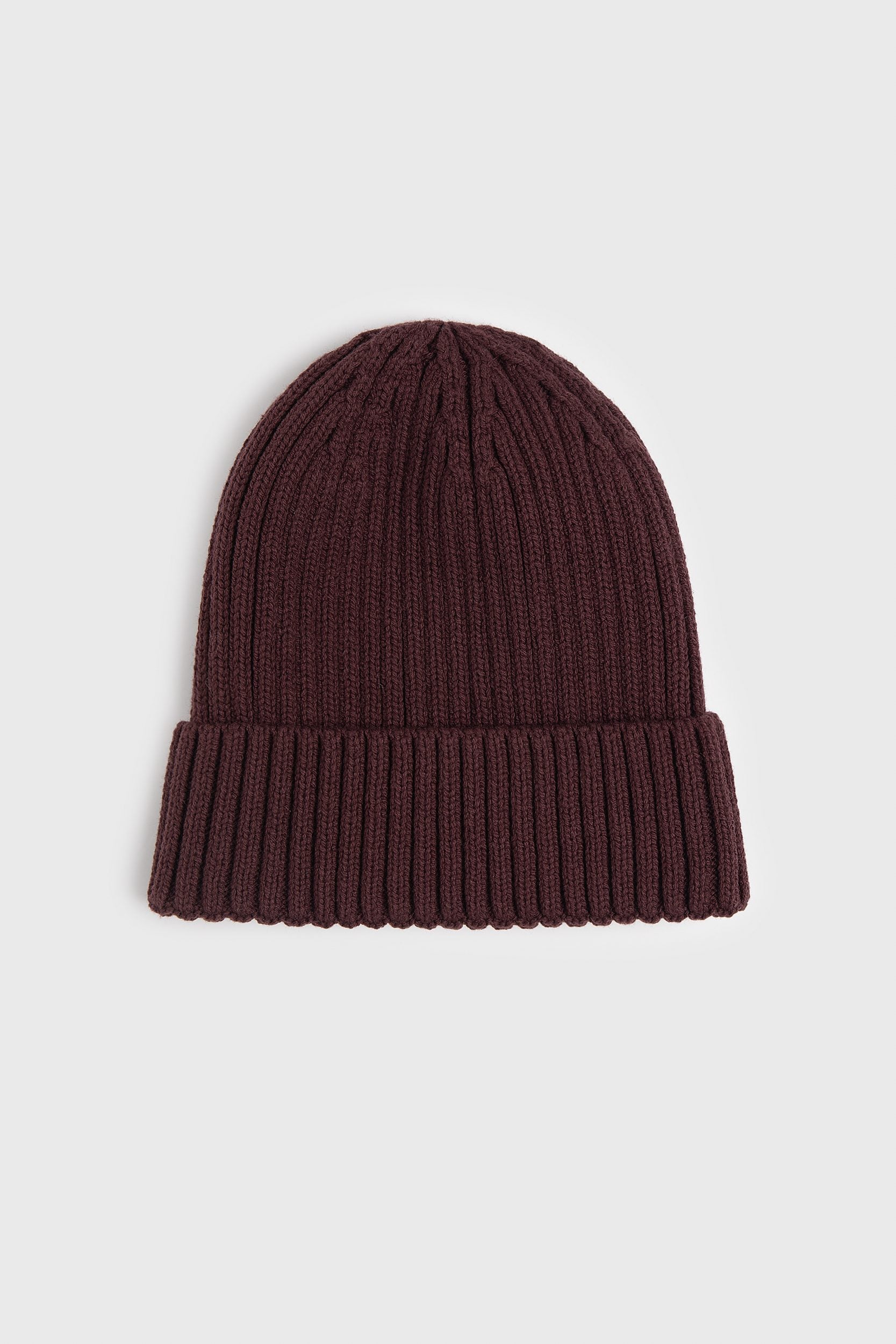 Tuque en tricot côtelé