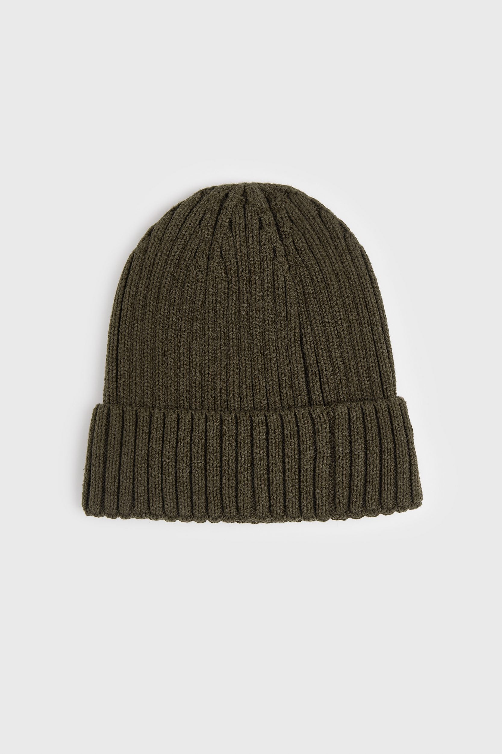 Tuque en tricot côtelé