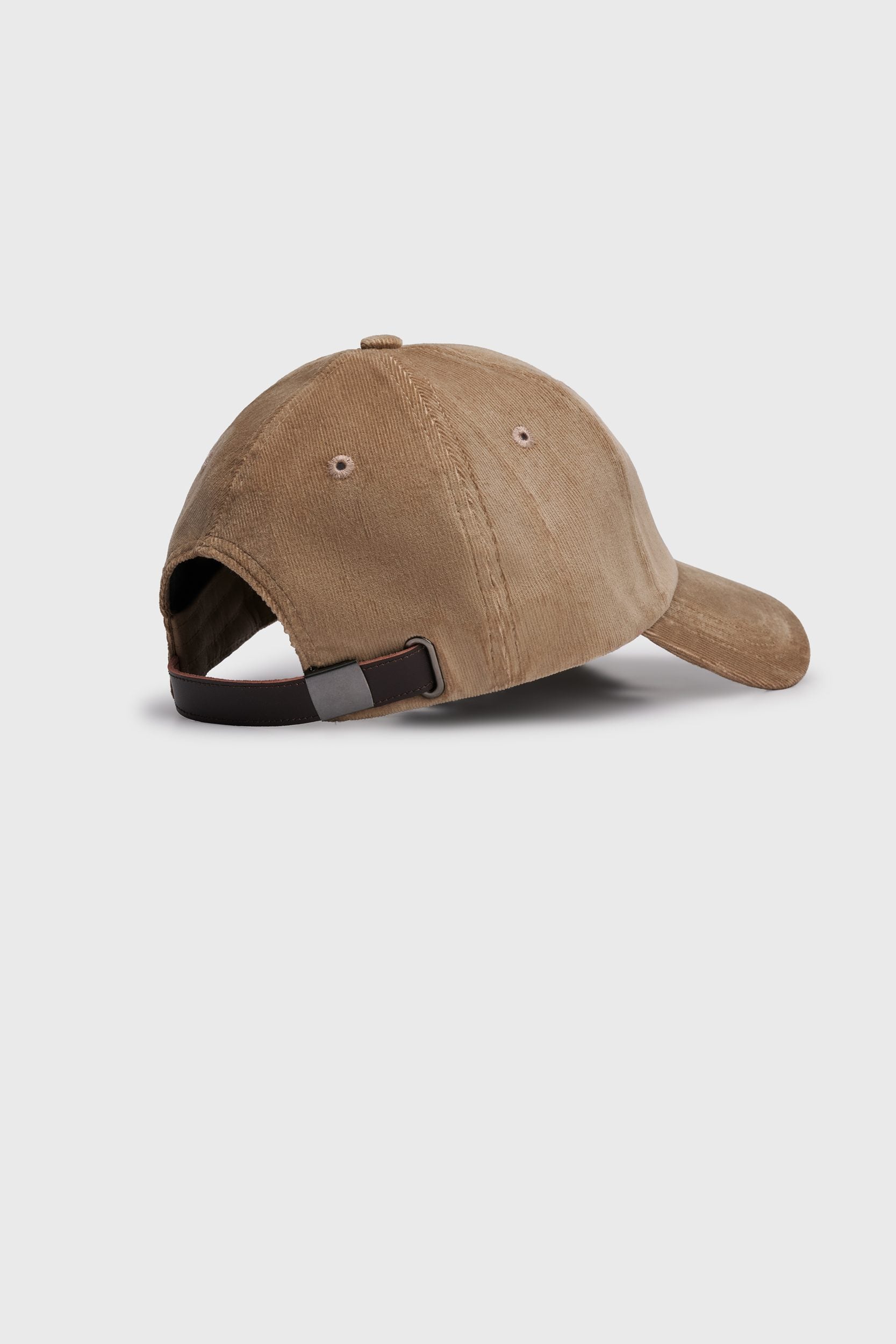 Casquette en velours côtelé