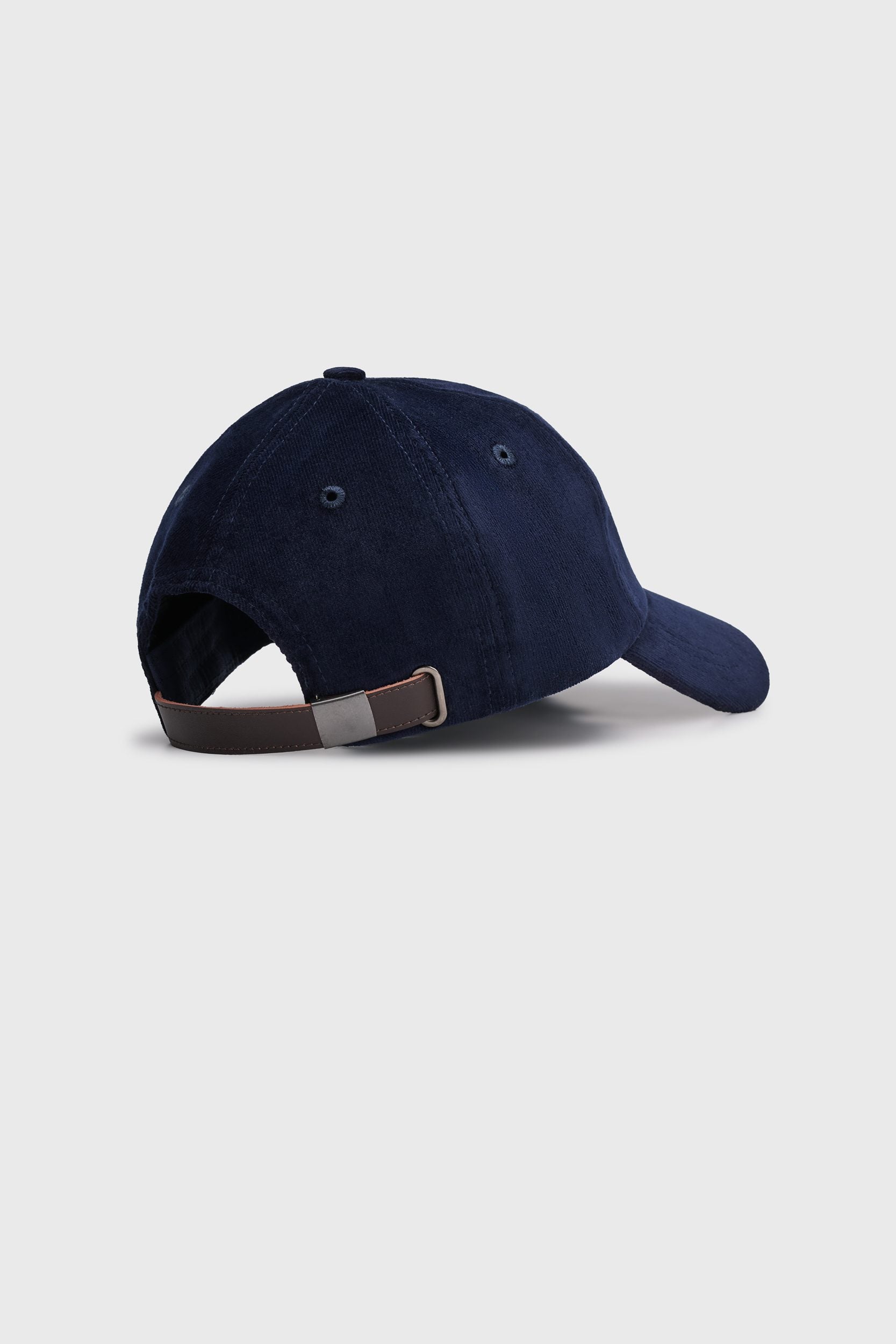 Casquette en velours côtelé