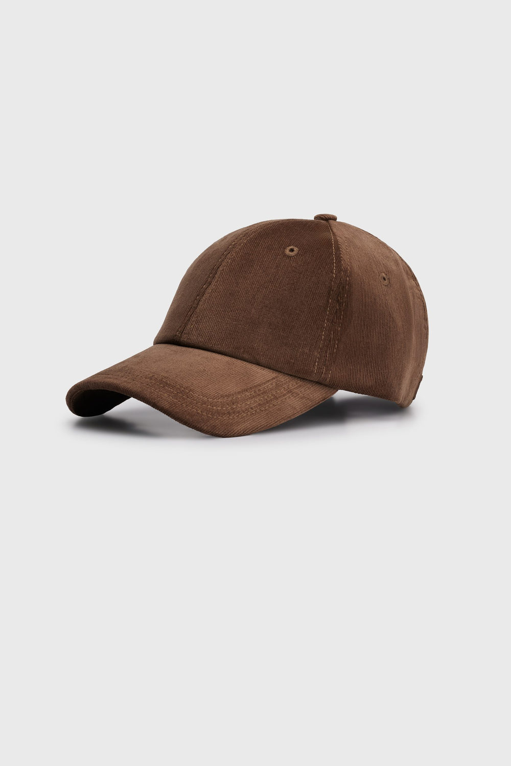 Casquette en velours côtelé