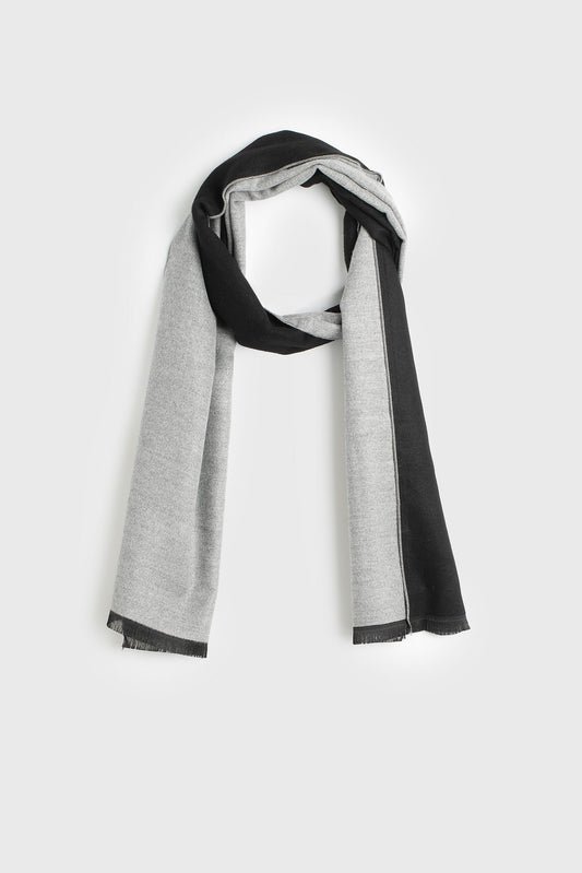 Écharpe Trussardi - Gris Et Noir, Occasion En Excellent état - Écharpe En Jean (?) Stylée