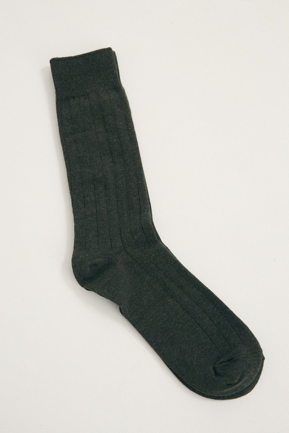 Chaussettes en coton à larges côtes
