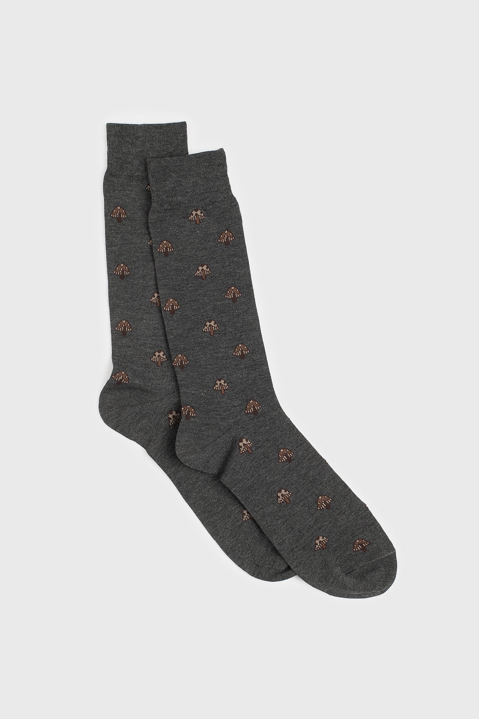 Chaussettes à motifs de champignons