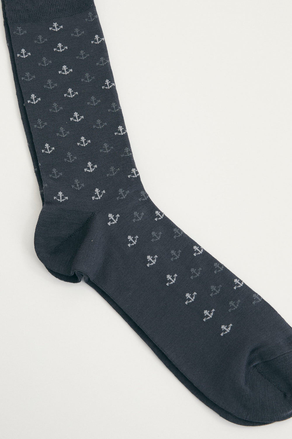 Chaussettes avec motifs d'ancres