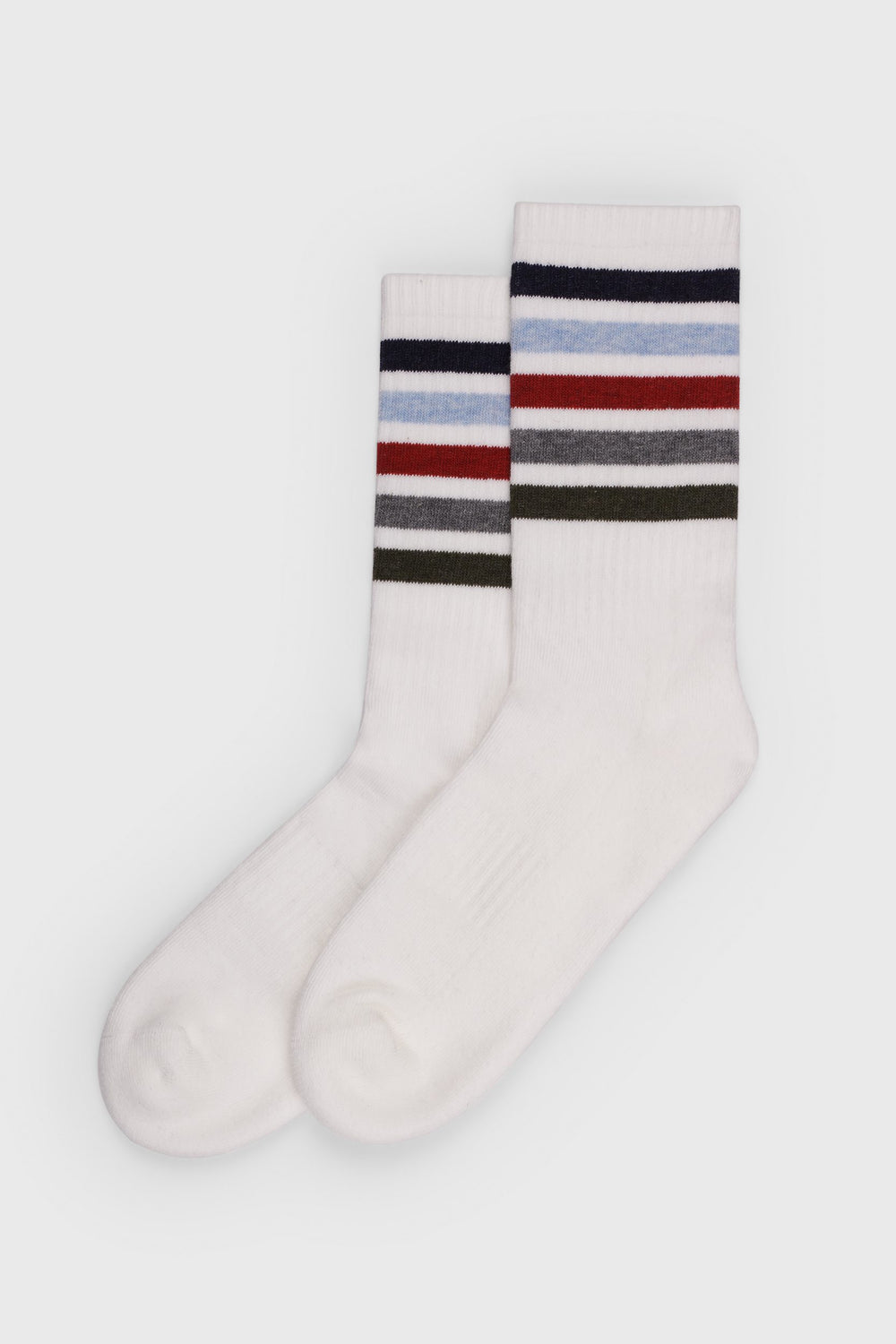 Chaussettes avec rayures