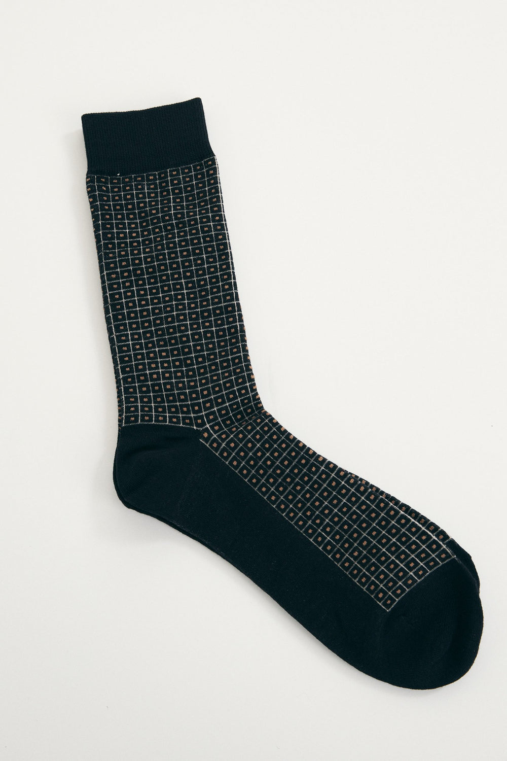 Chaussettes avec motif à carreaux