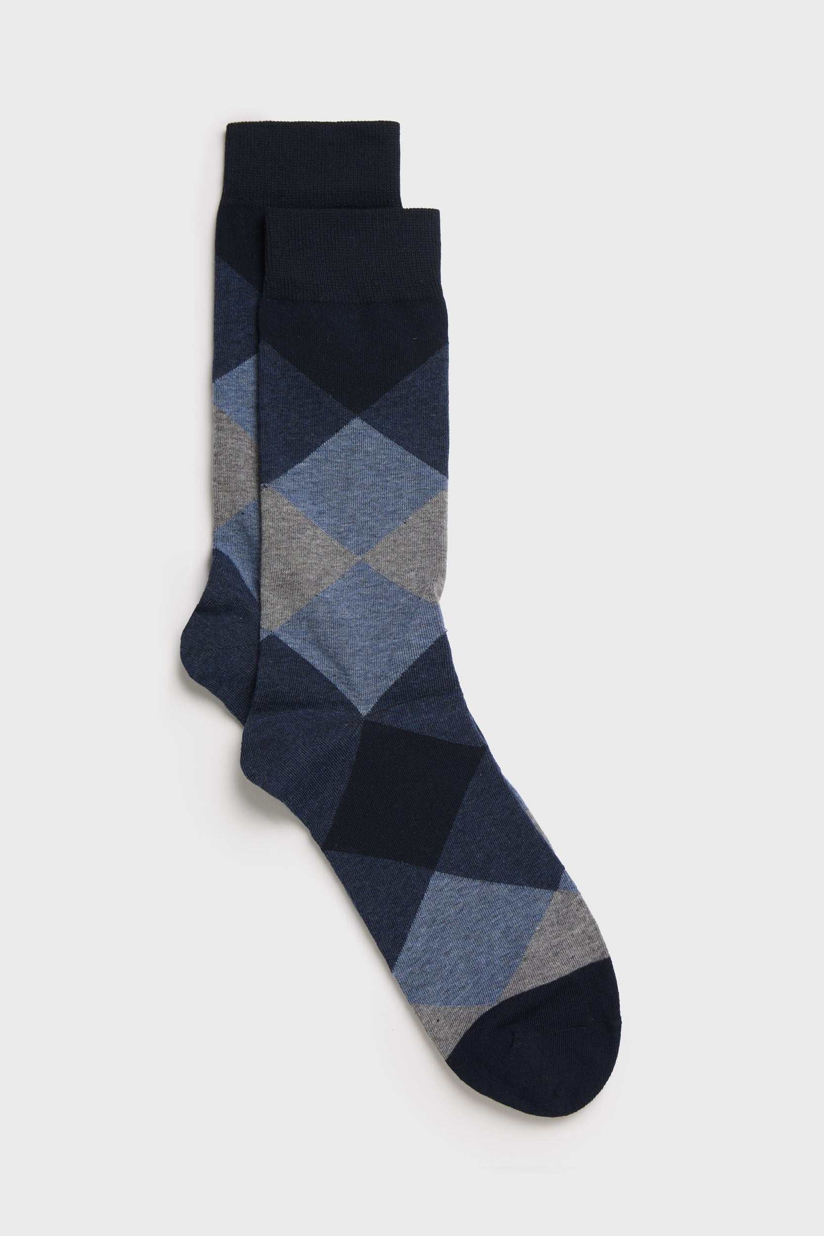 Geometric pattern socks