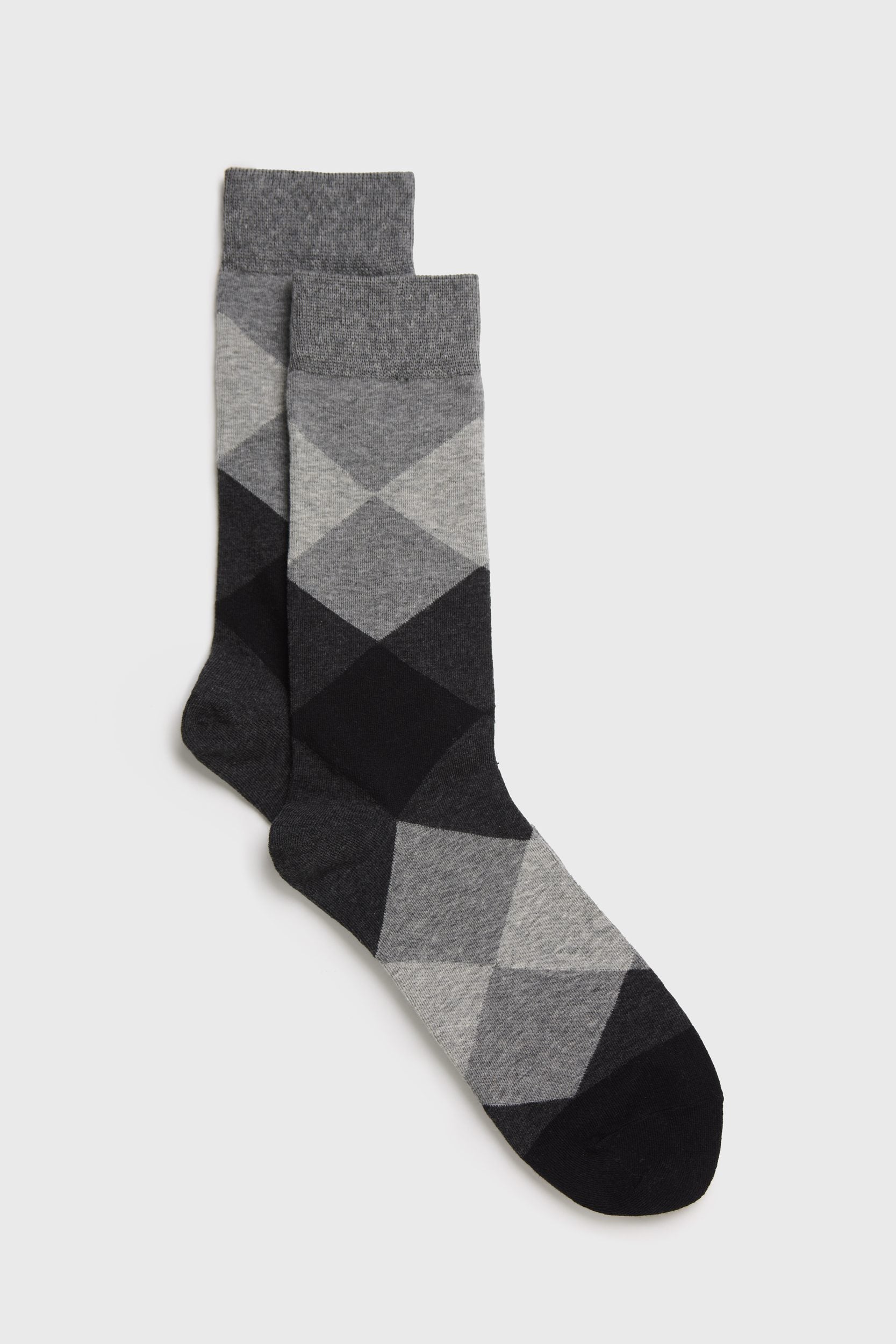 Chaussettes à motifs géométriques