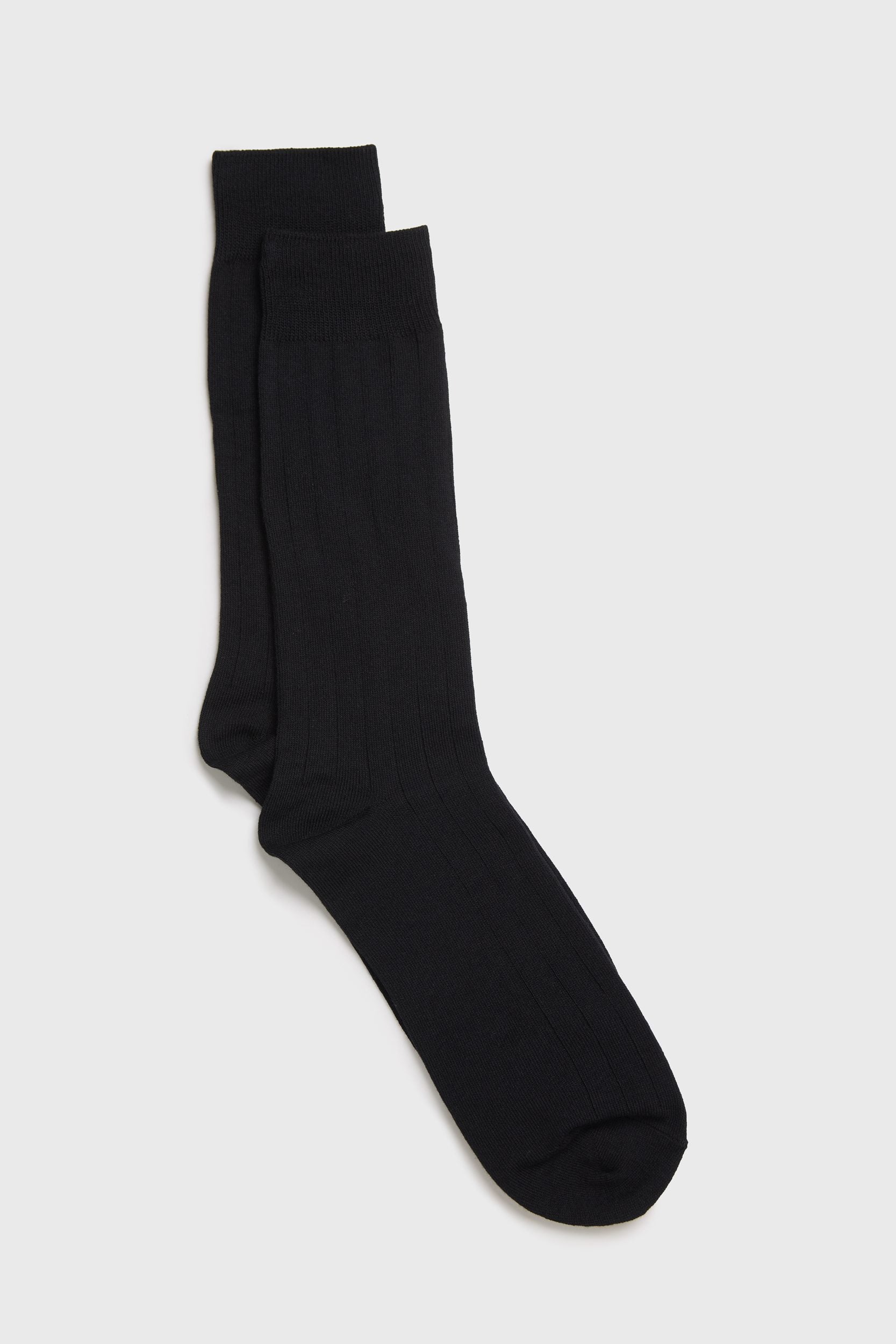 Solid-colour socks