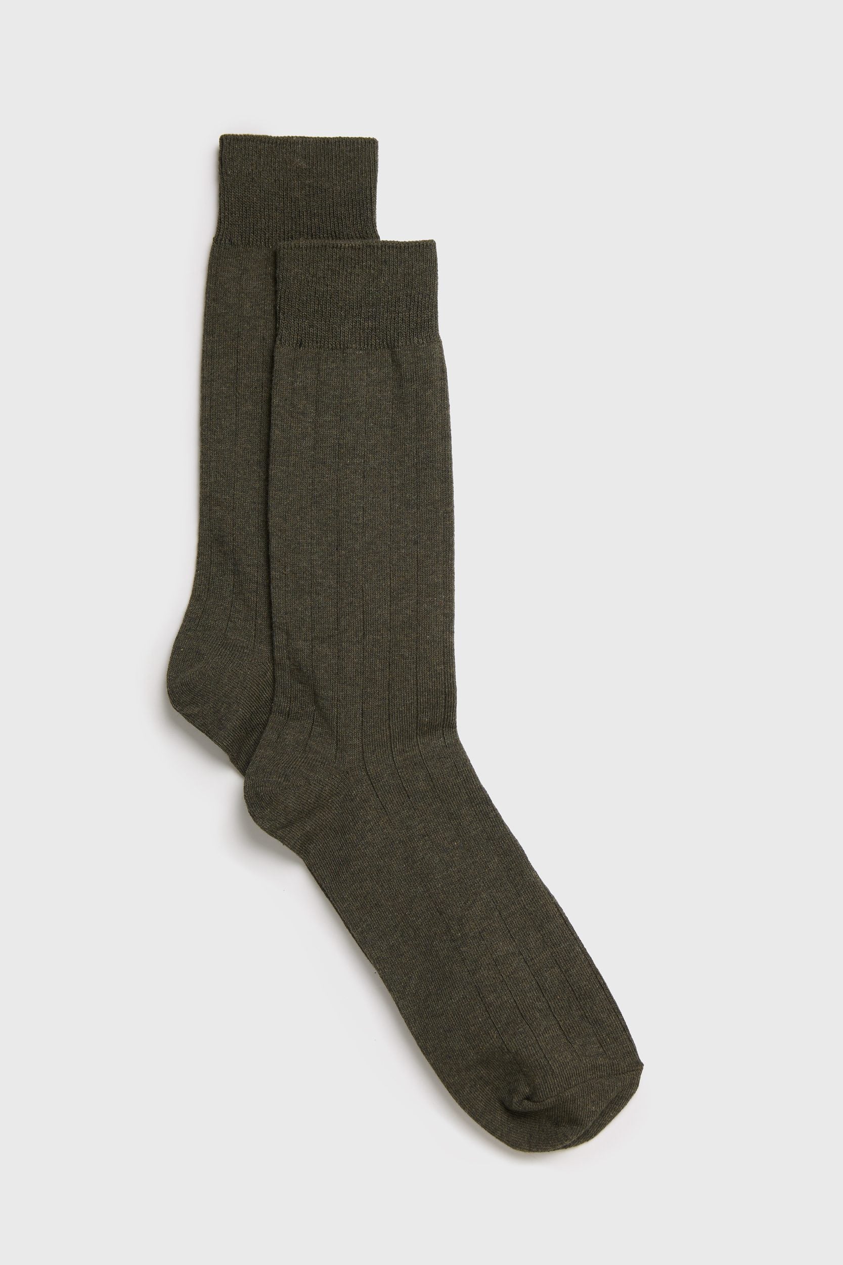 Solid-colour socks