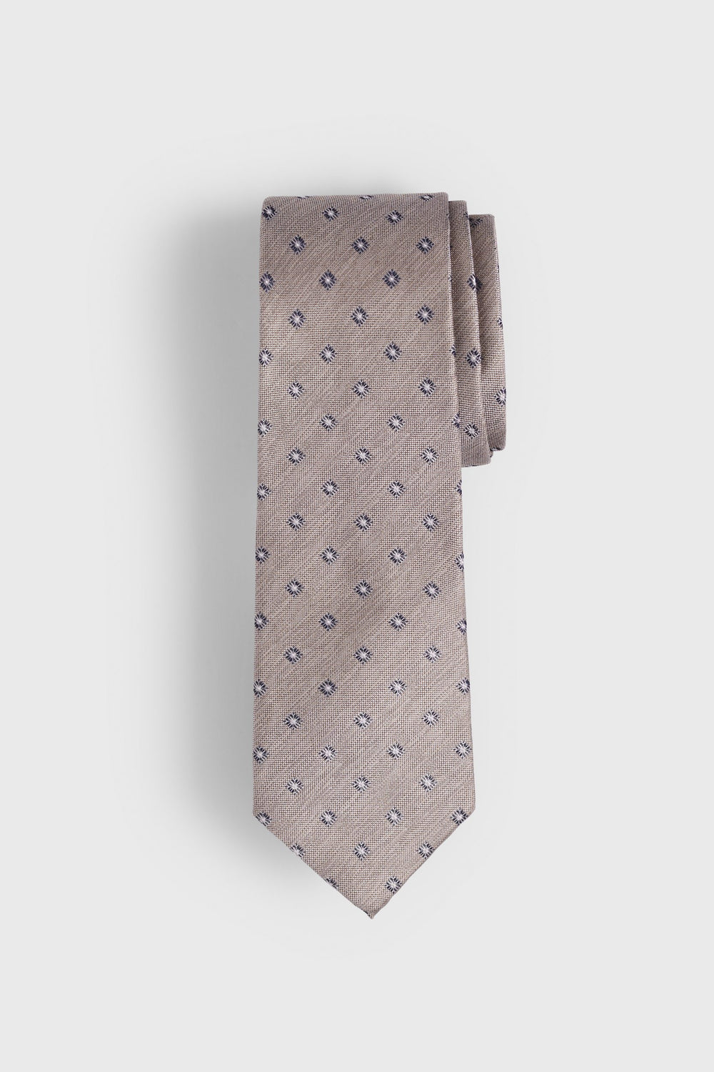 Cravate jacquard à carreaux