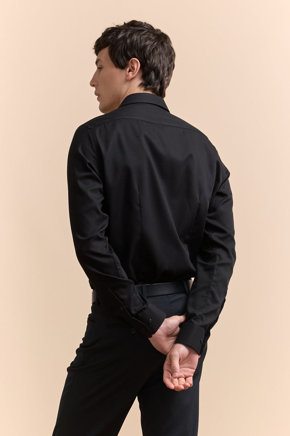 Chemise texturée Extra-ajustée sans repa