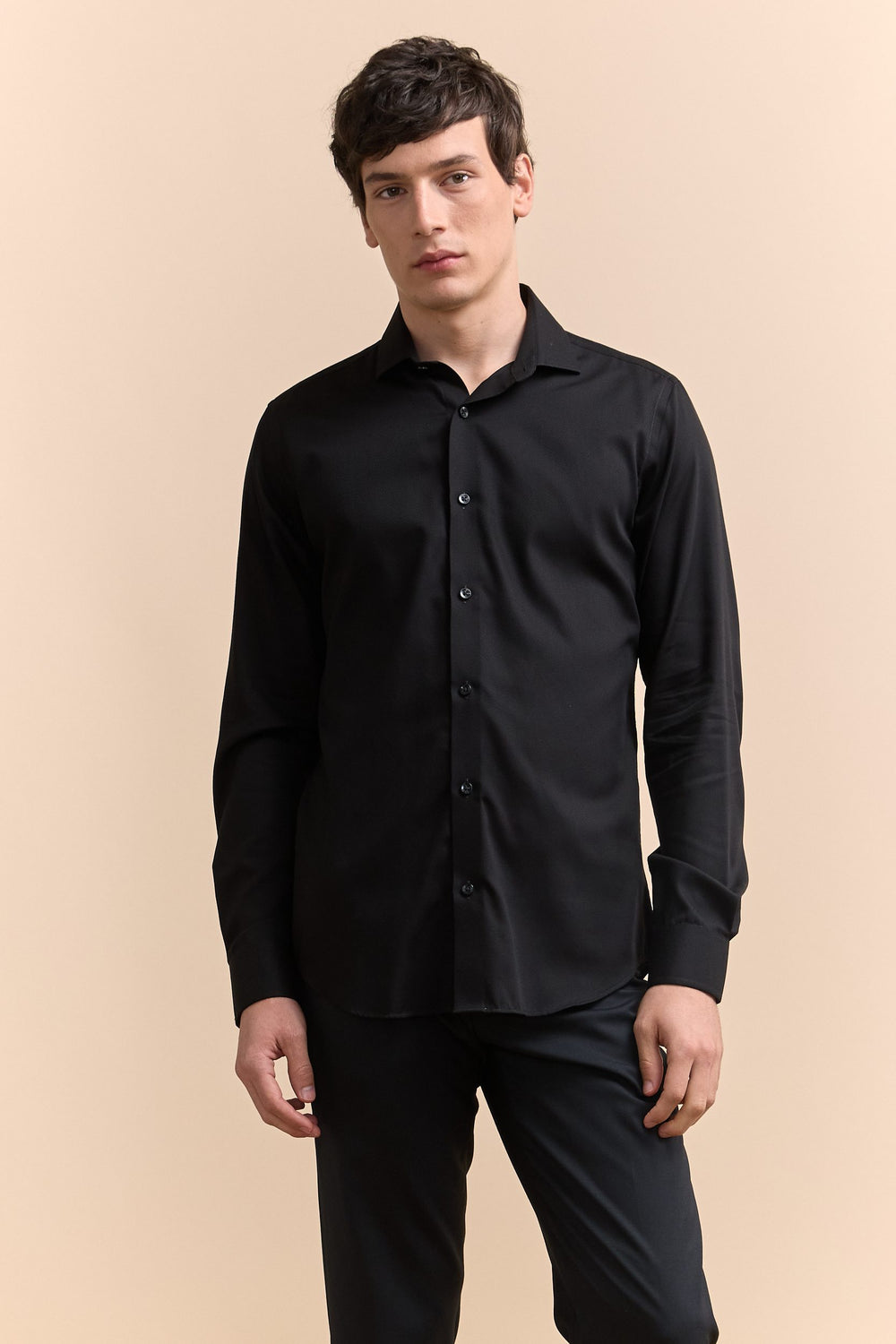 Chemise texturée Extra-ajustée sans repa