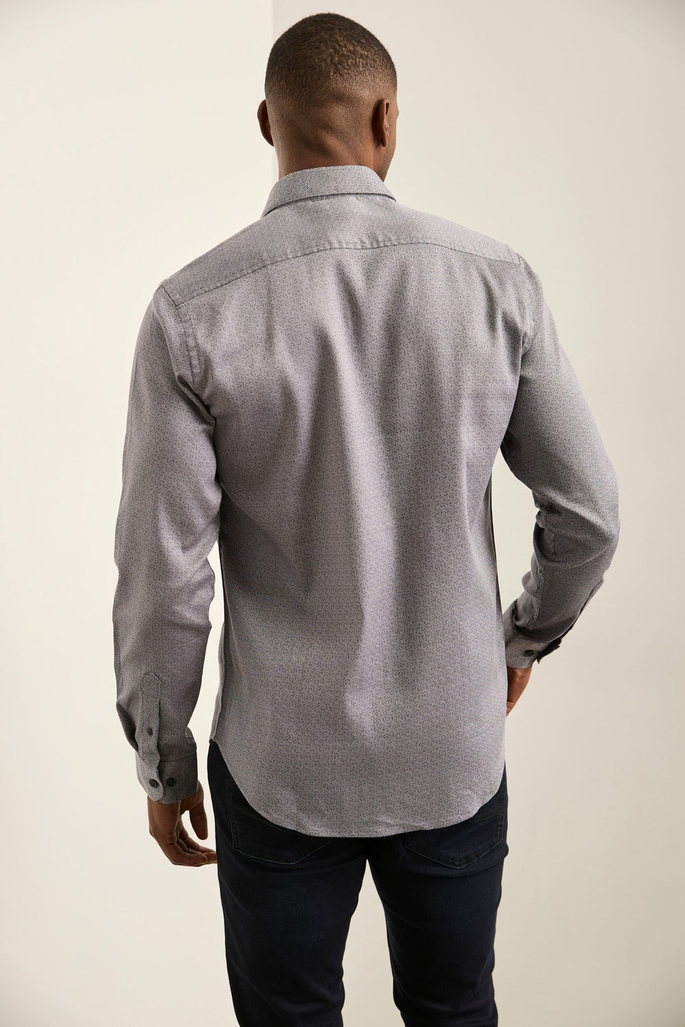 Chemise imprimée extensible fit Ajustée