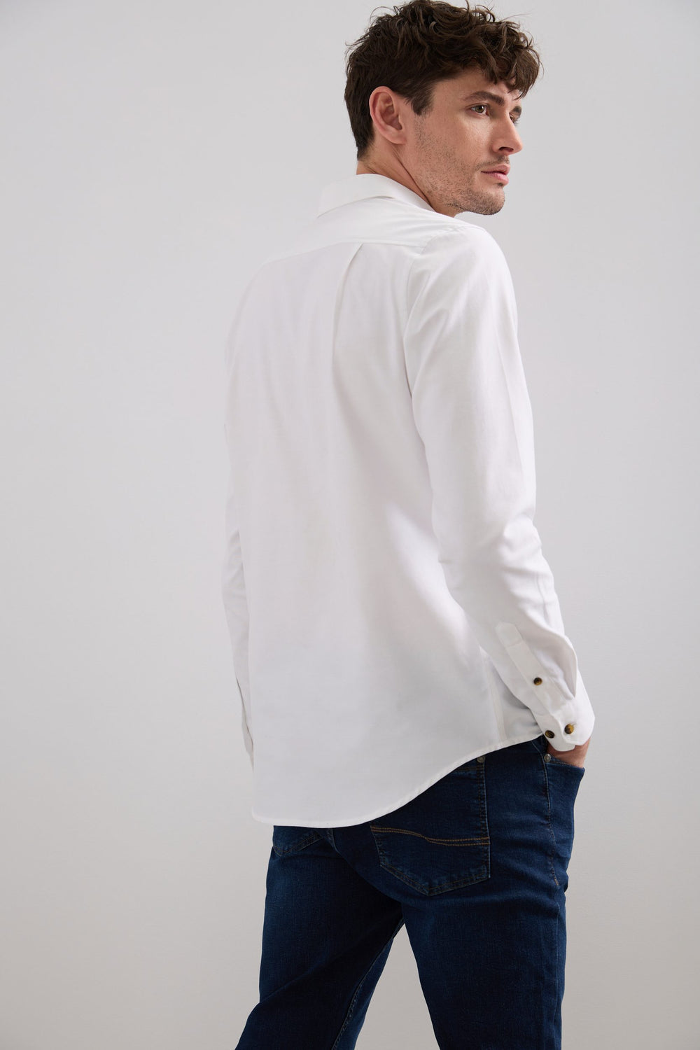 Chemise oxford semi-ajustée