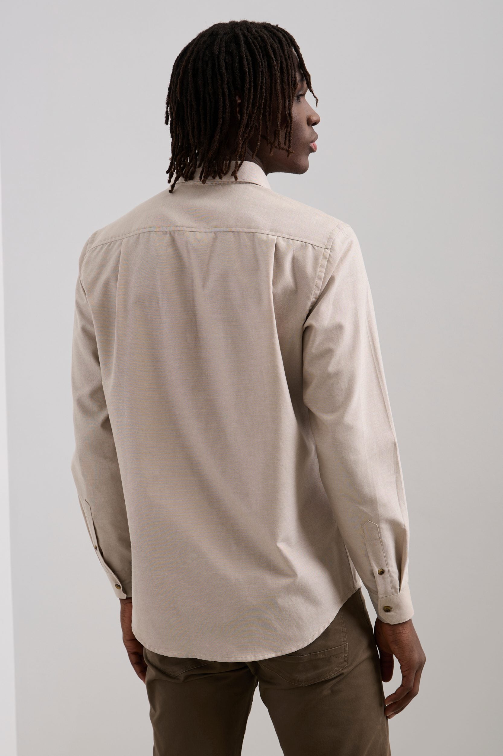 Chemise oxford semi-ajustée