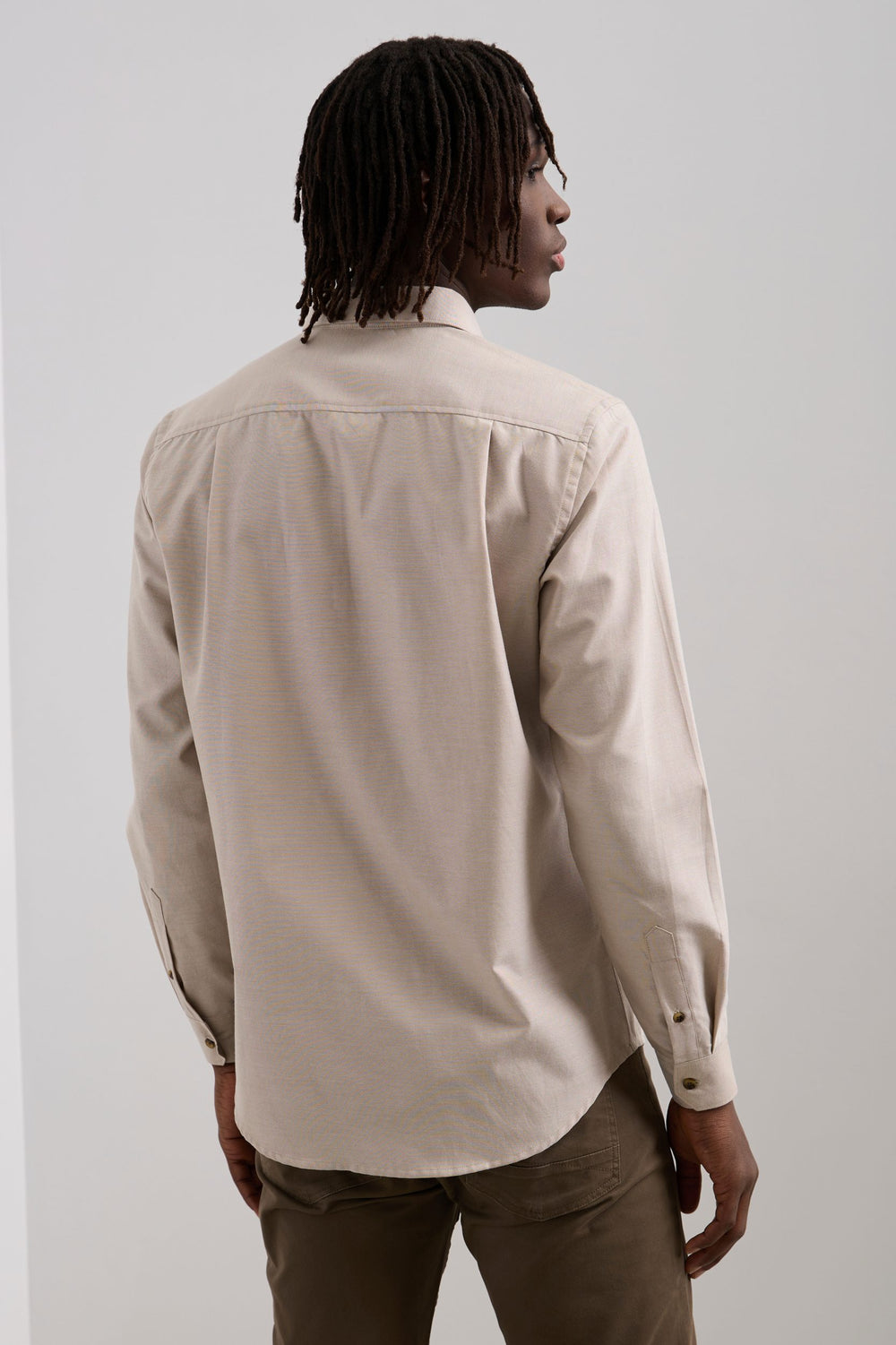 Chemise oxford semi-ajustée
