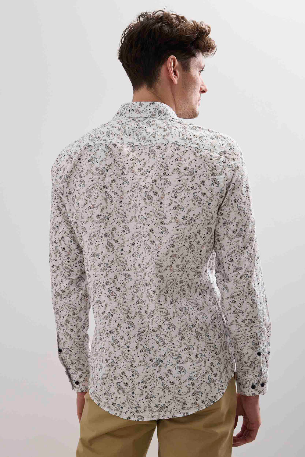 Chemise à motif cachemire