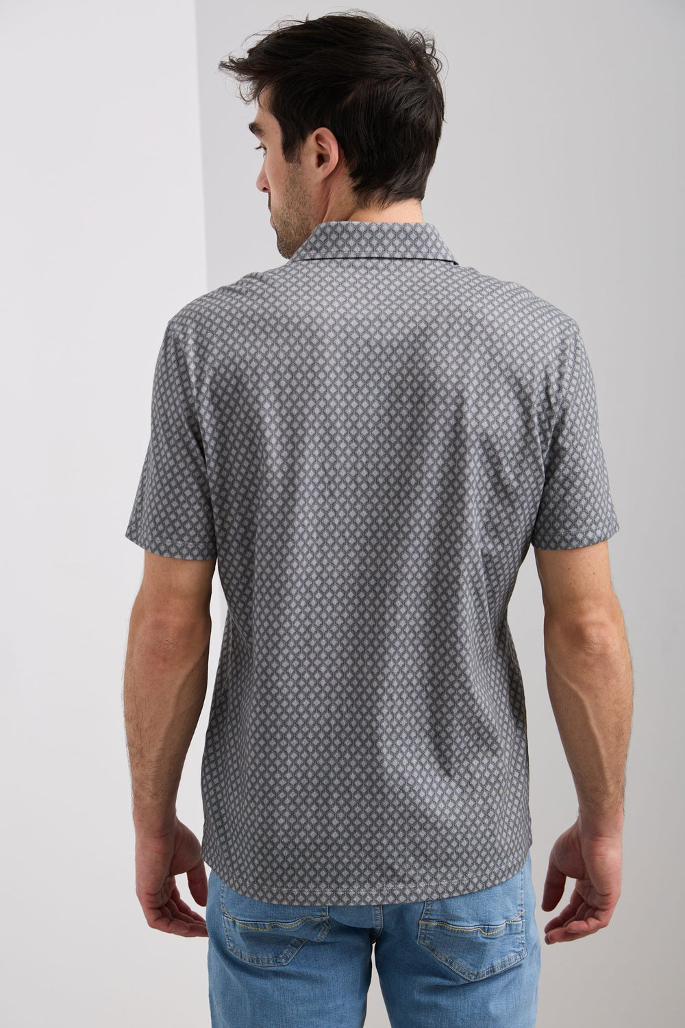 Chemise en jersey à motif