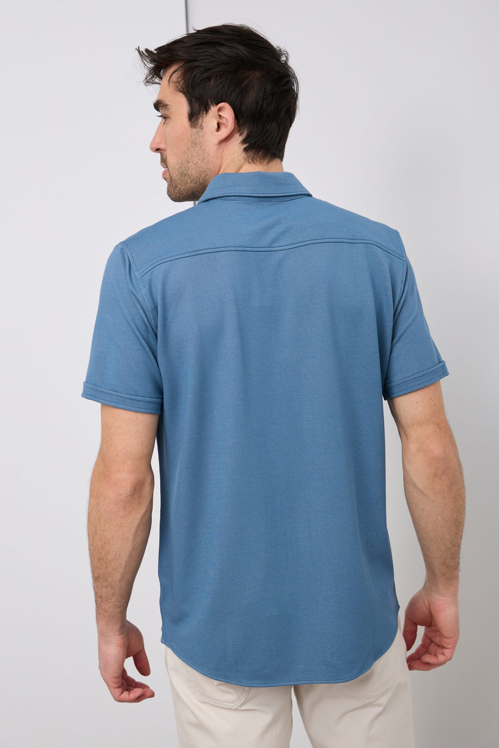 Chemise jersey à manches courtes