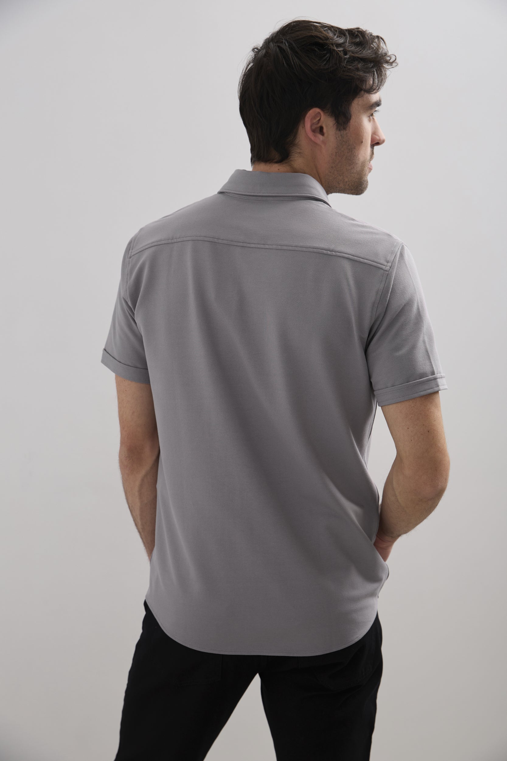 Chemise jersey à manches courtes