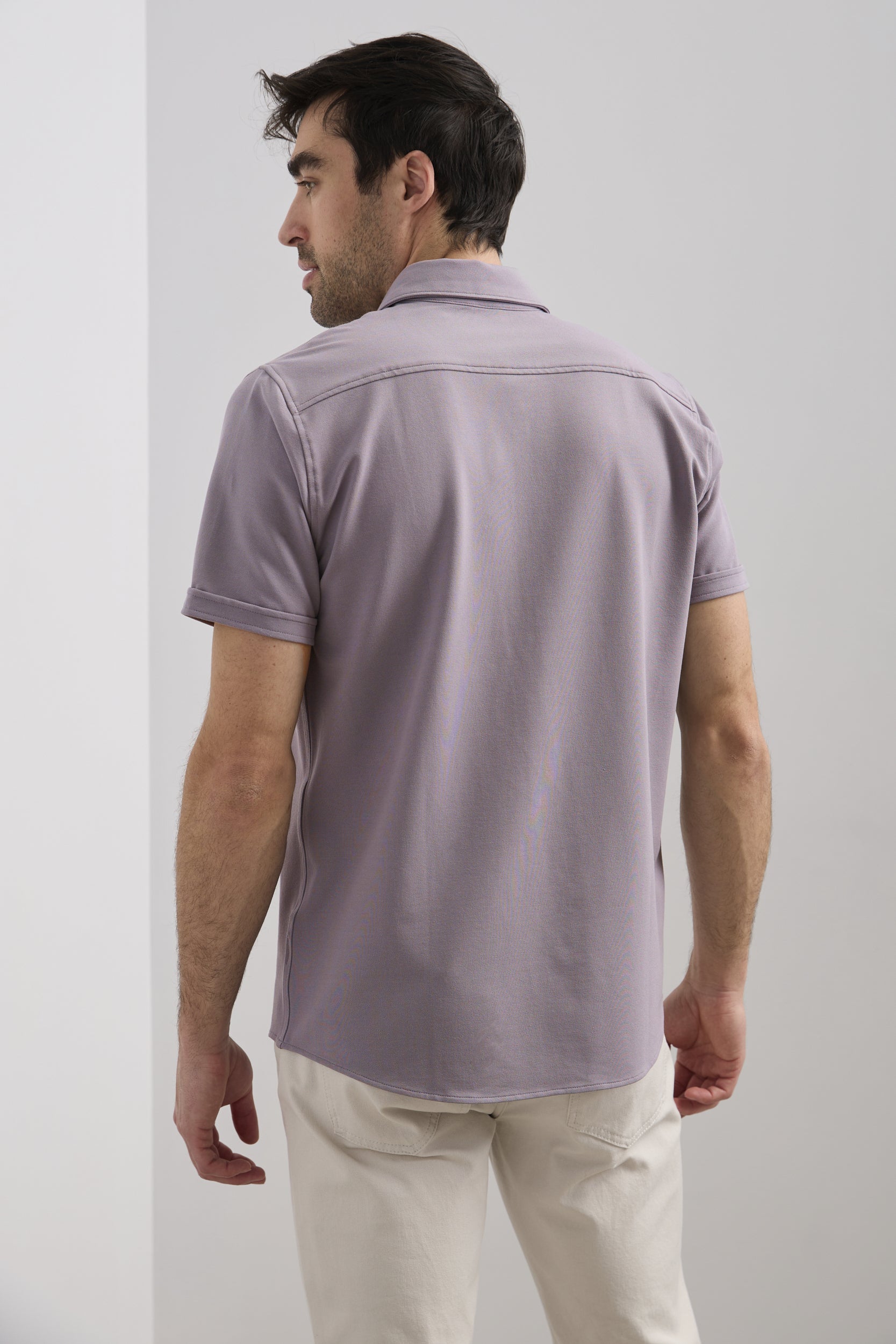 Chemise jersey à manches courtes