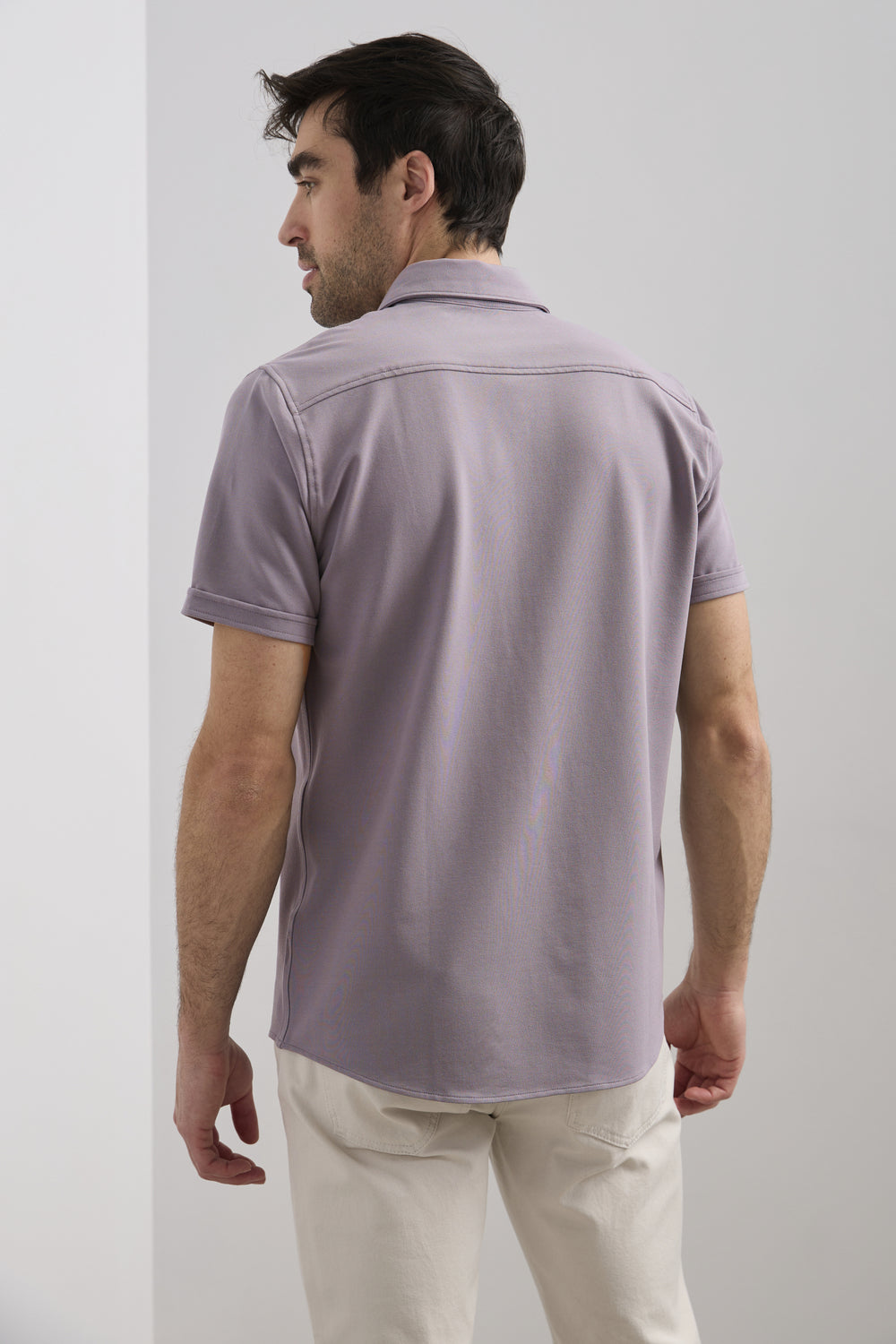 Chemise jersey à manches courtes