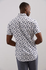 Fitted print shirt