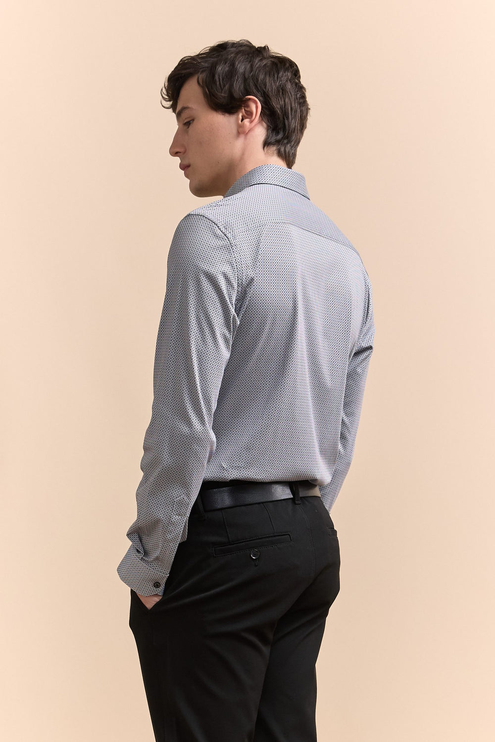 Chemise fit Extra-Ajustée imprimé micro motif