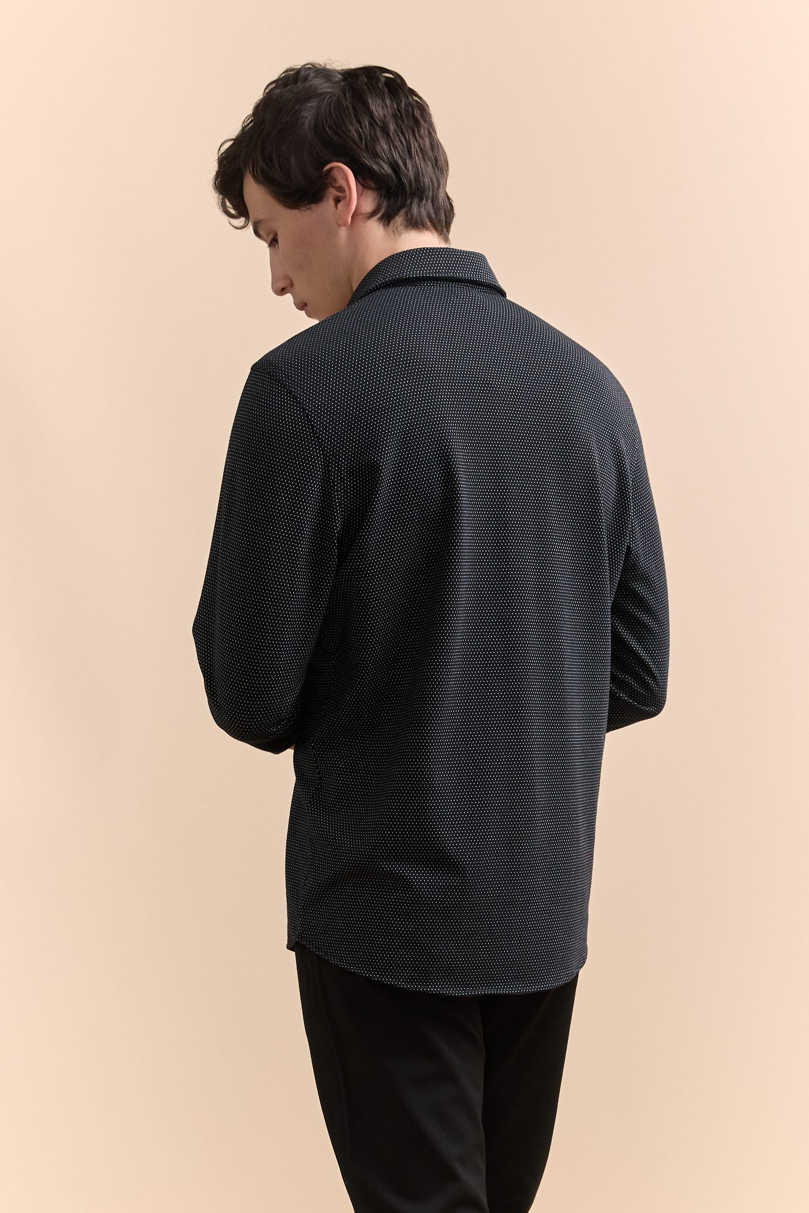 Chemise de jersey deux tons