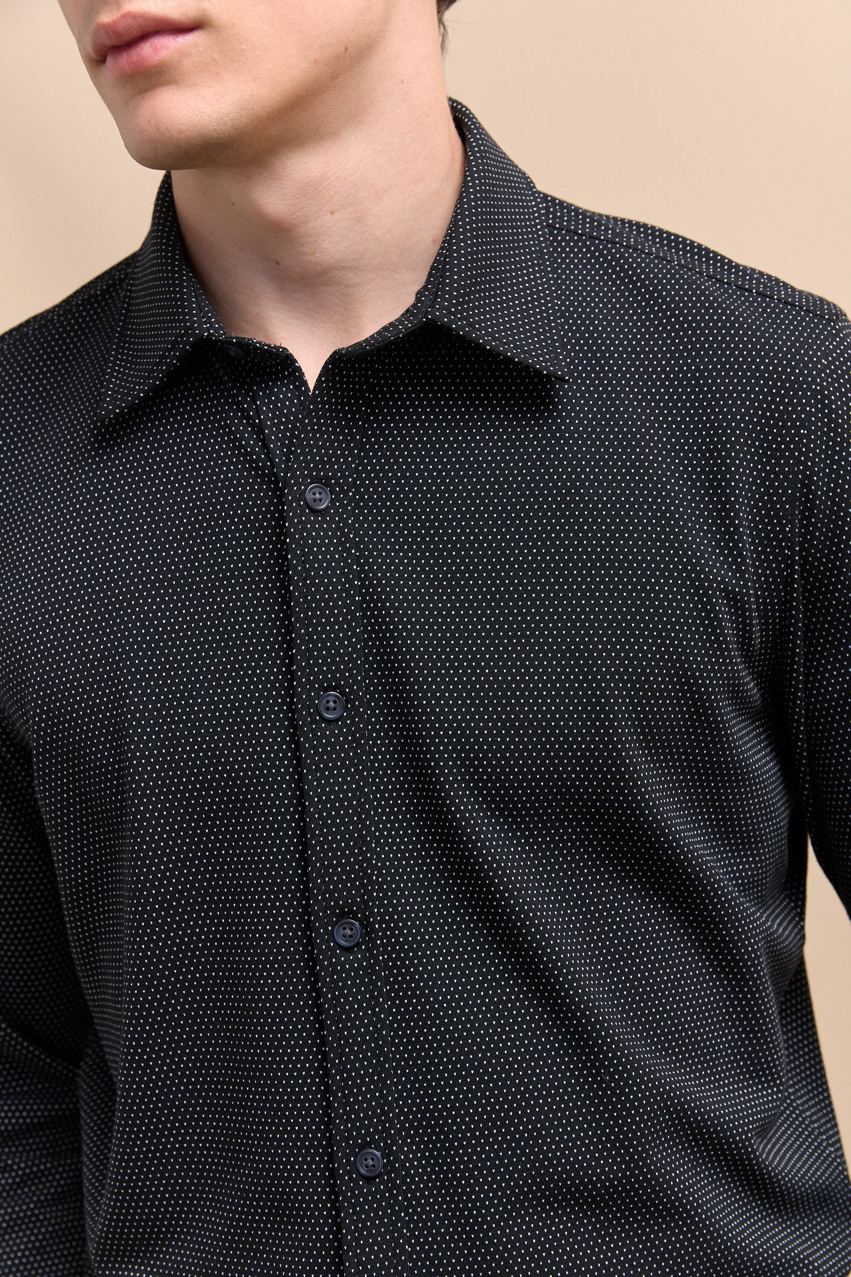 Chemise de jersey deux tons