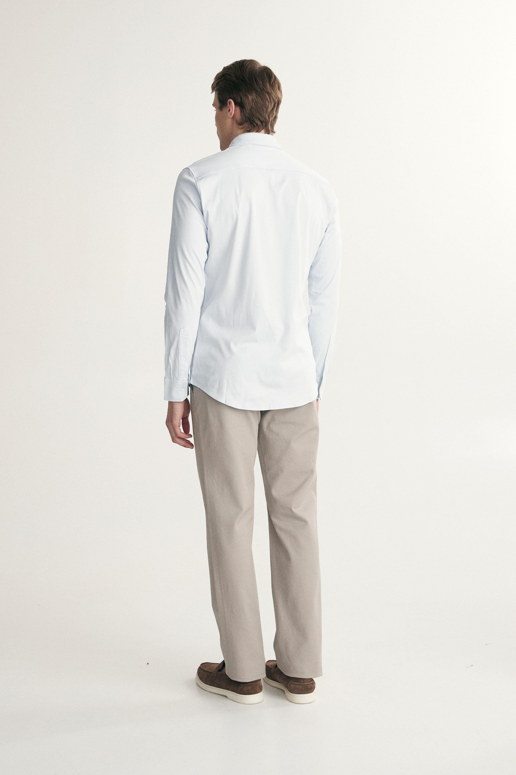 Chemise en jersey coton mercerisé