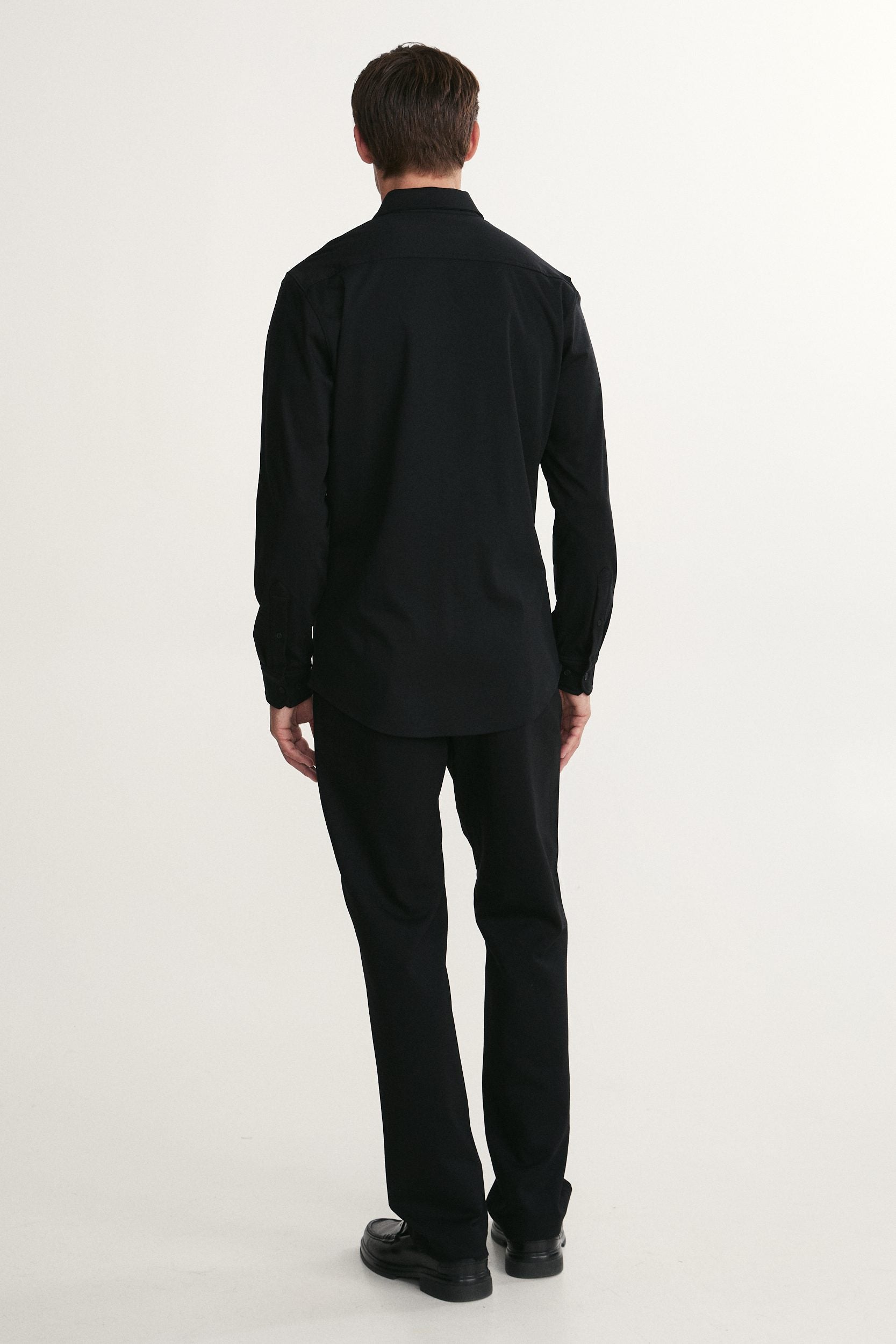Mercerized cotton jersey shirt