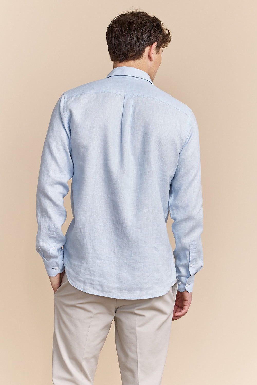 Chemise semi-ajustée en lin