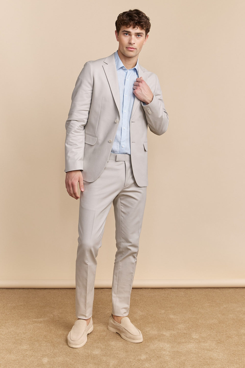 Chemise semi-ajustée en lin